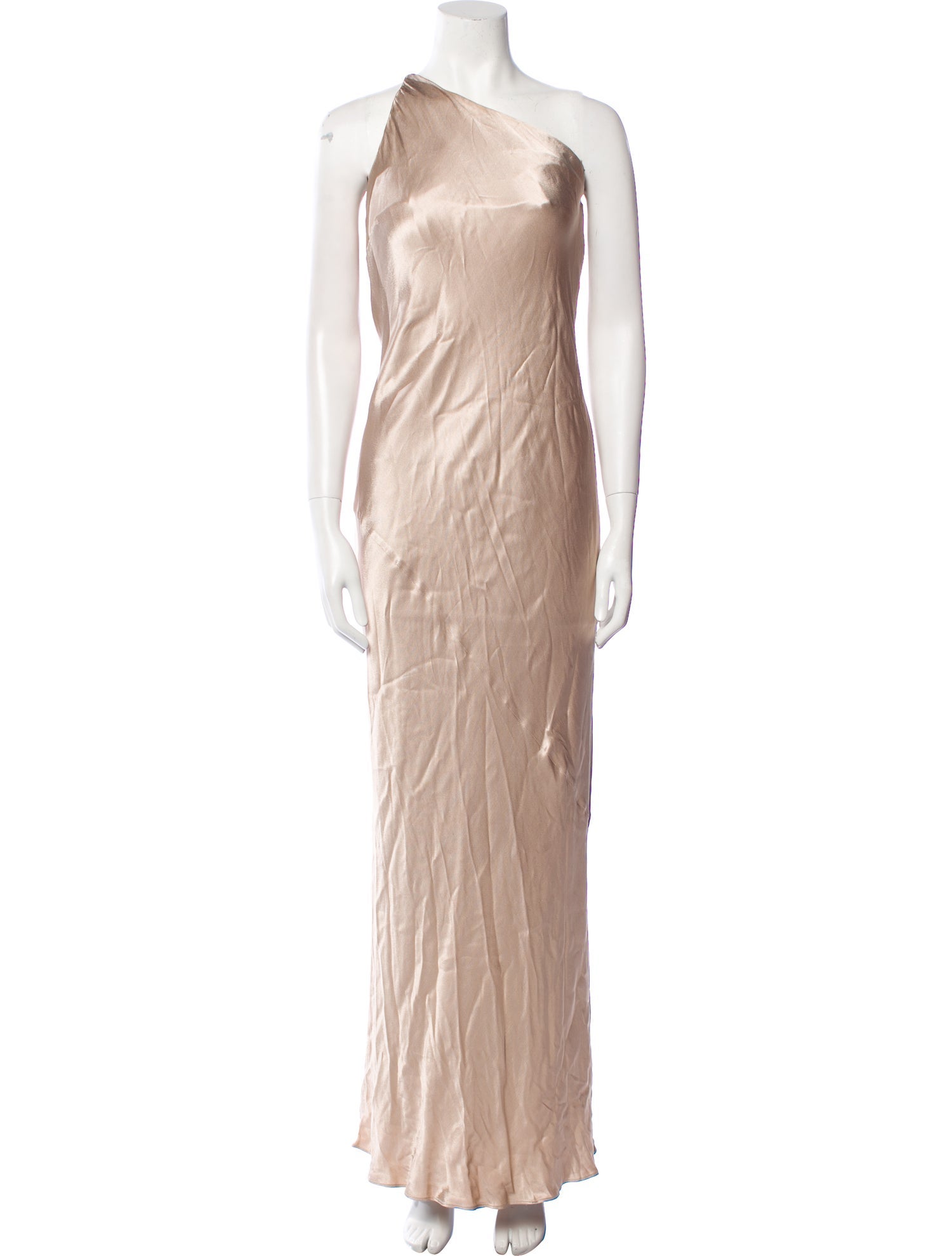 Shona Joy One-Shoulder Long Dress w/ Tags