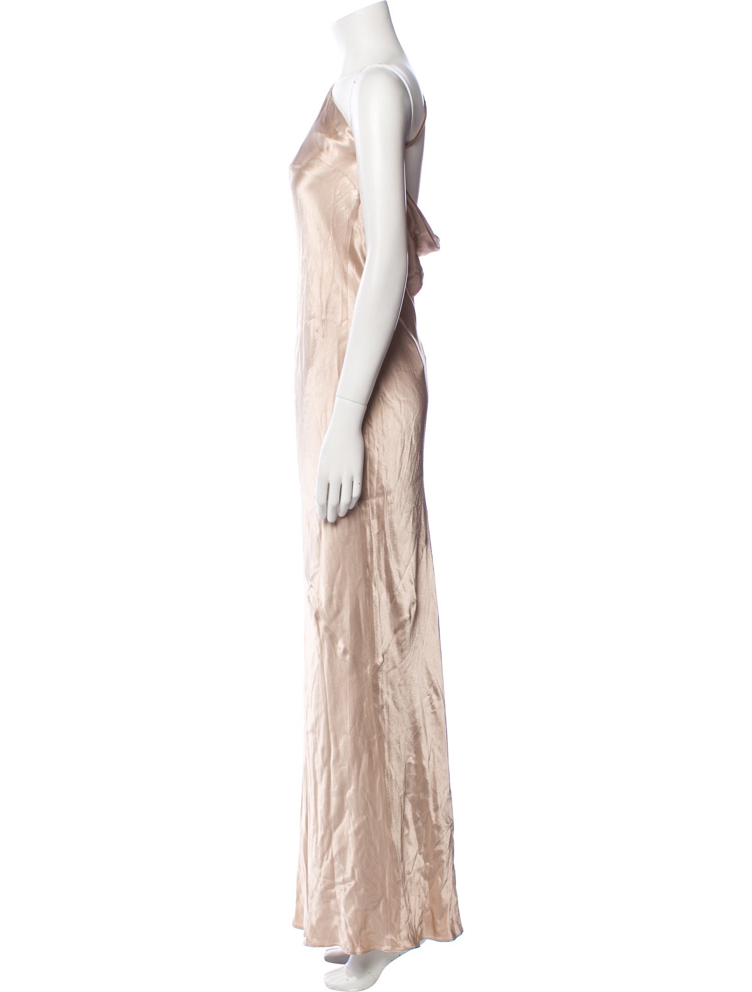 Shona Joy One-Shoulder Long Dress w/ Tags