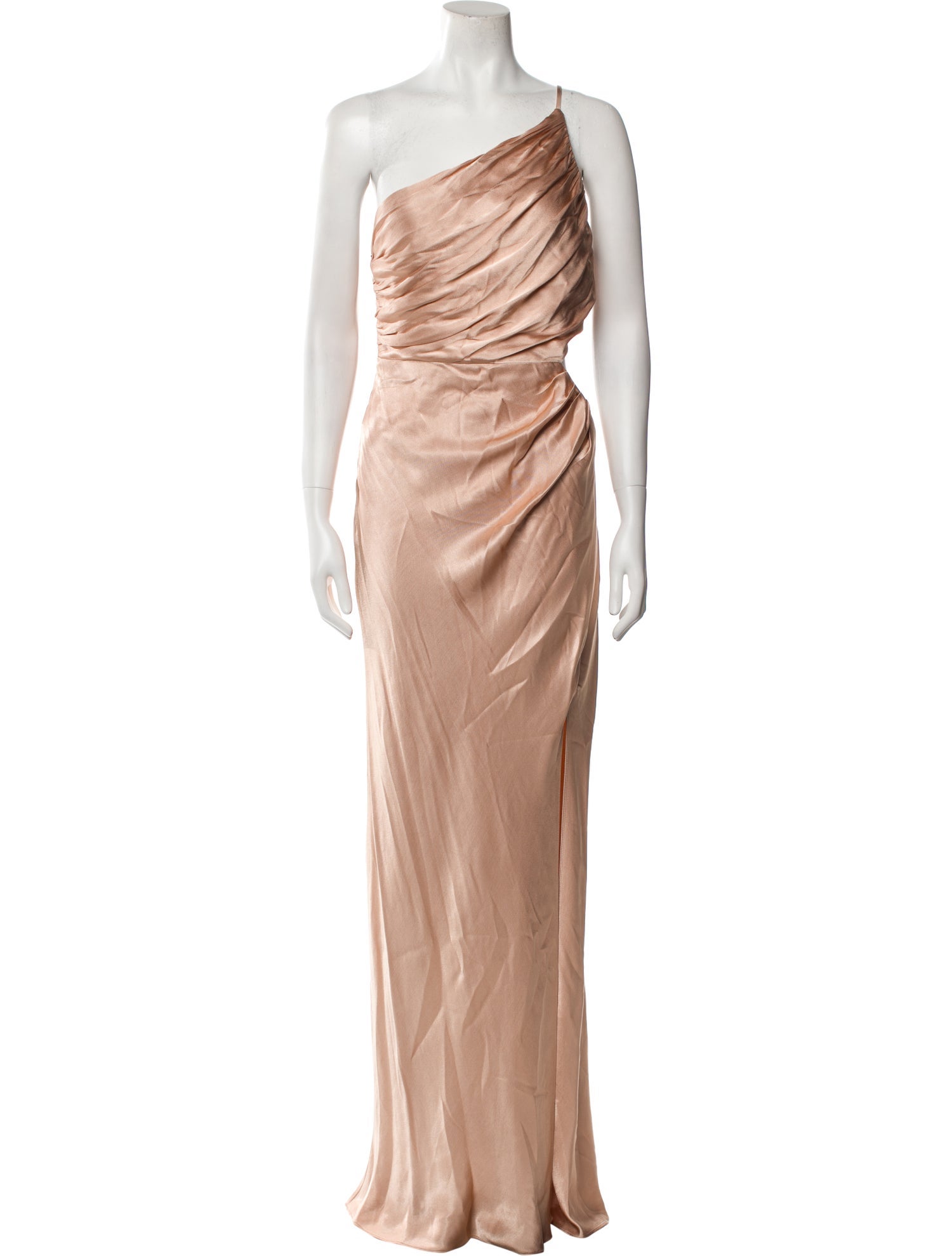 Shona Joy One-Shoulder Long Dress w/ Tags