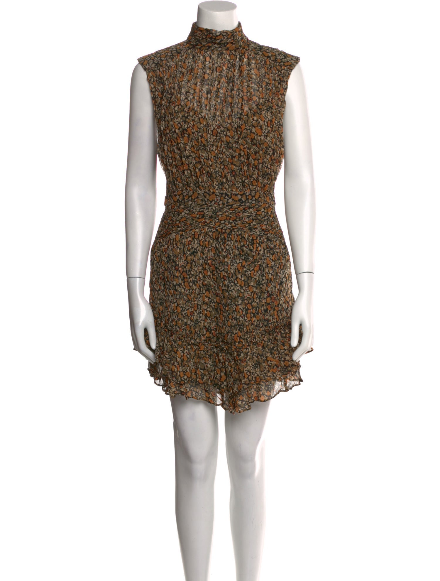 Shona Joy Floral Print Mini Dress