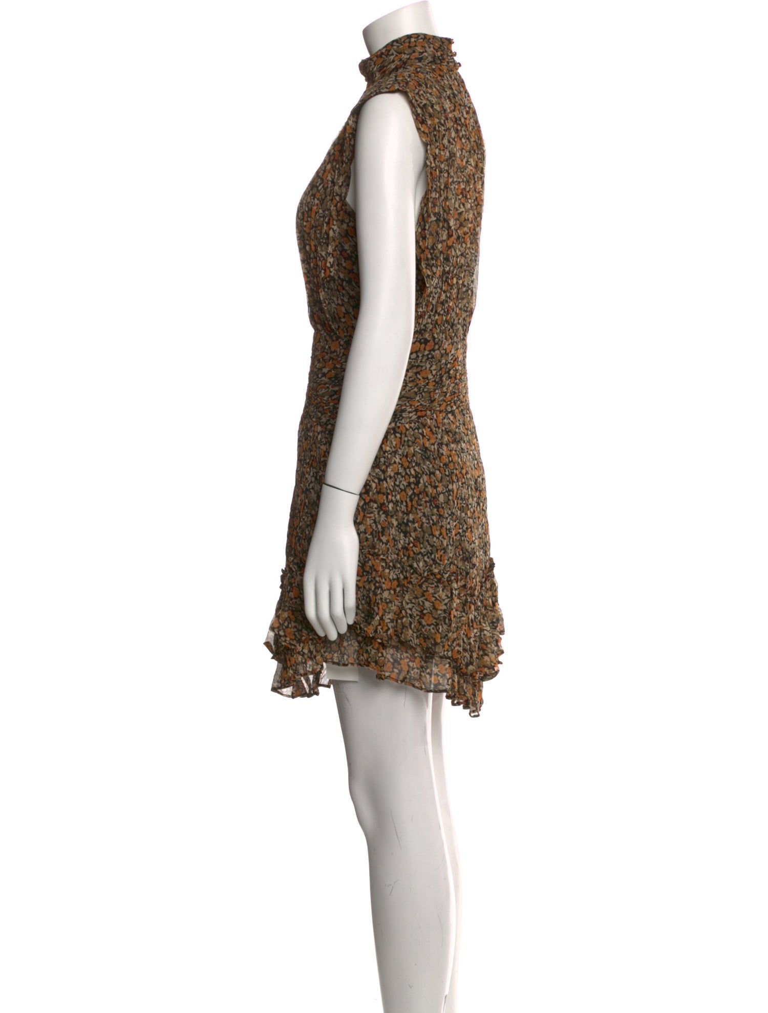 Shona Joy Floral Print Mini Dress