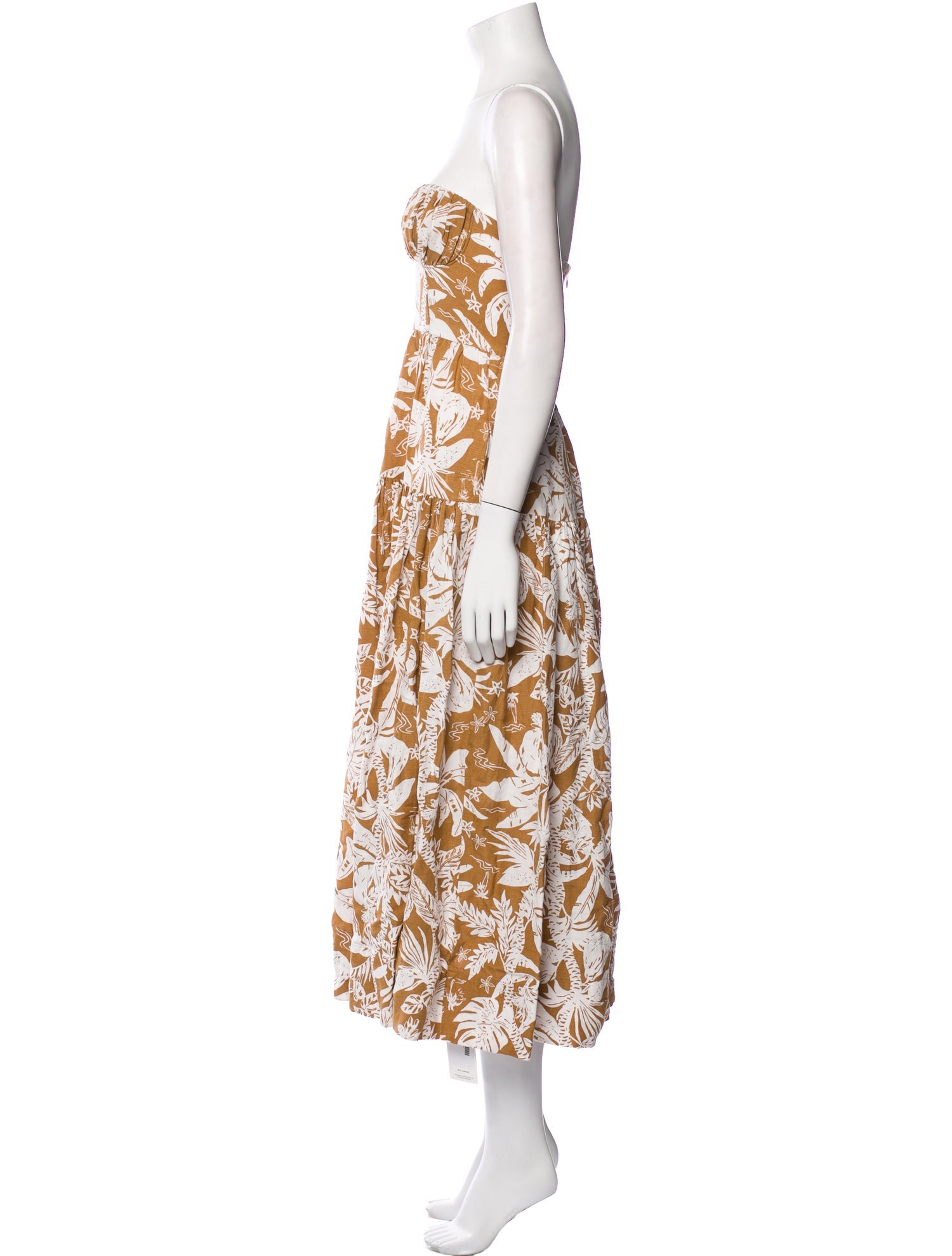 Shona Joy Floral Print Knee-Length Dress