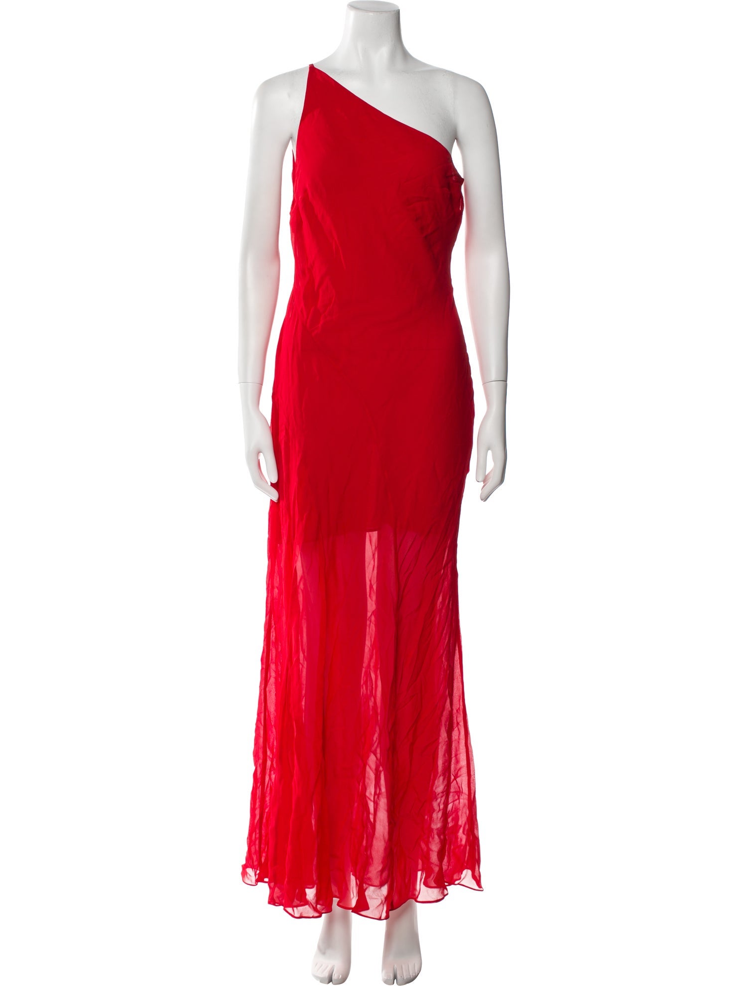 Shona Joy One-Shoulder Long Dress