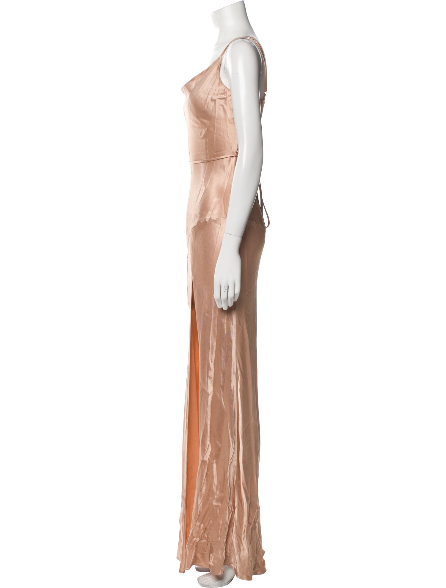 Shona Joy Cowl Neck Long Dress