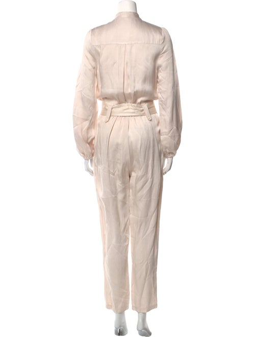 Shona Joy Linen Mock Neck Jumpsuit