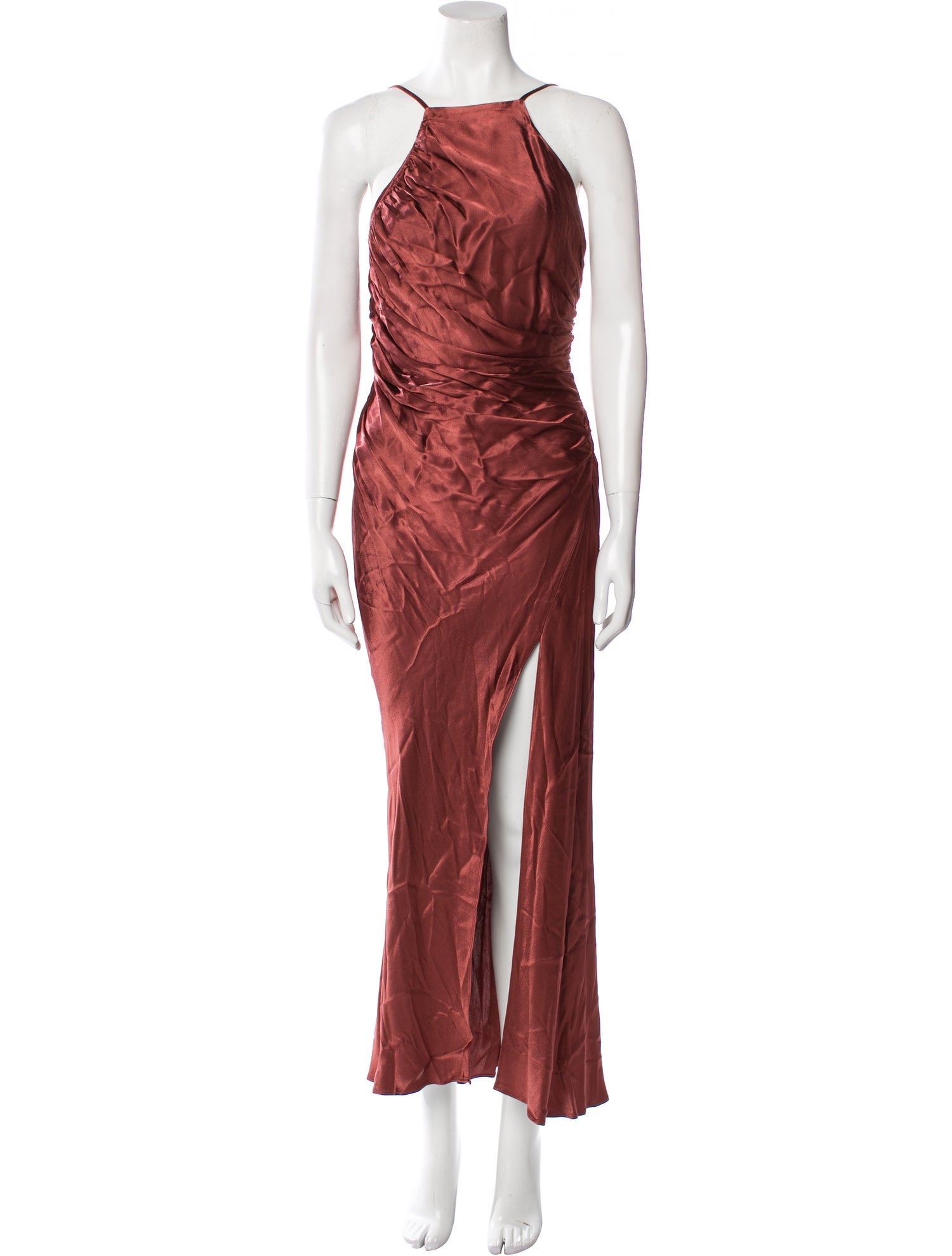 Shona Joy Cowl Neck Long Dress