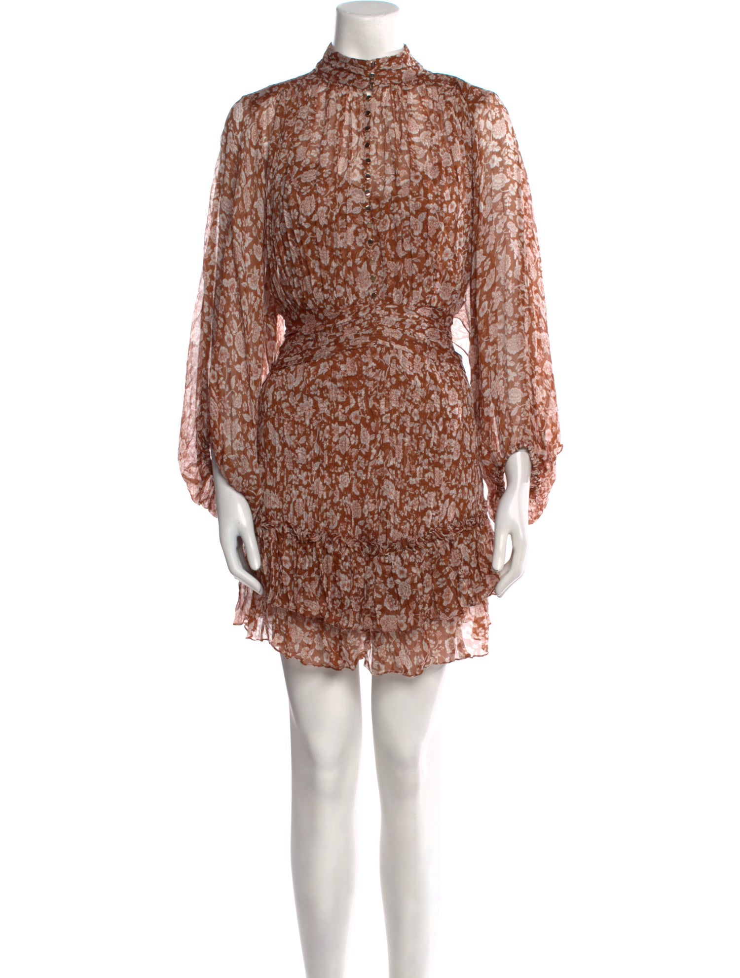 Shona Joy Floral Print Mini Dress