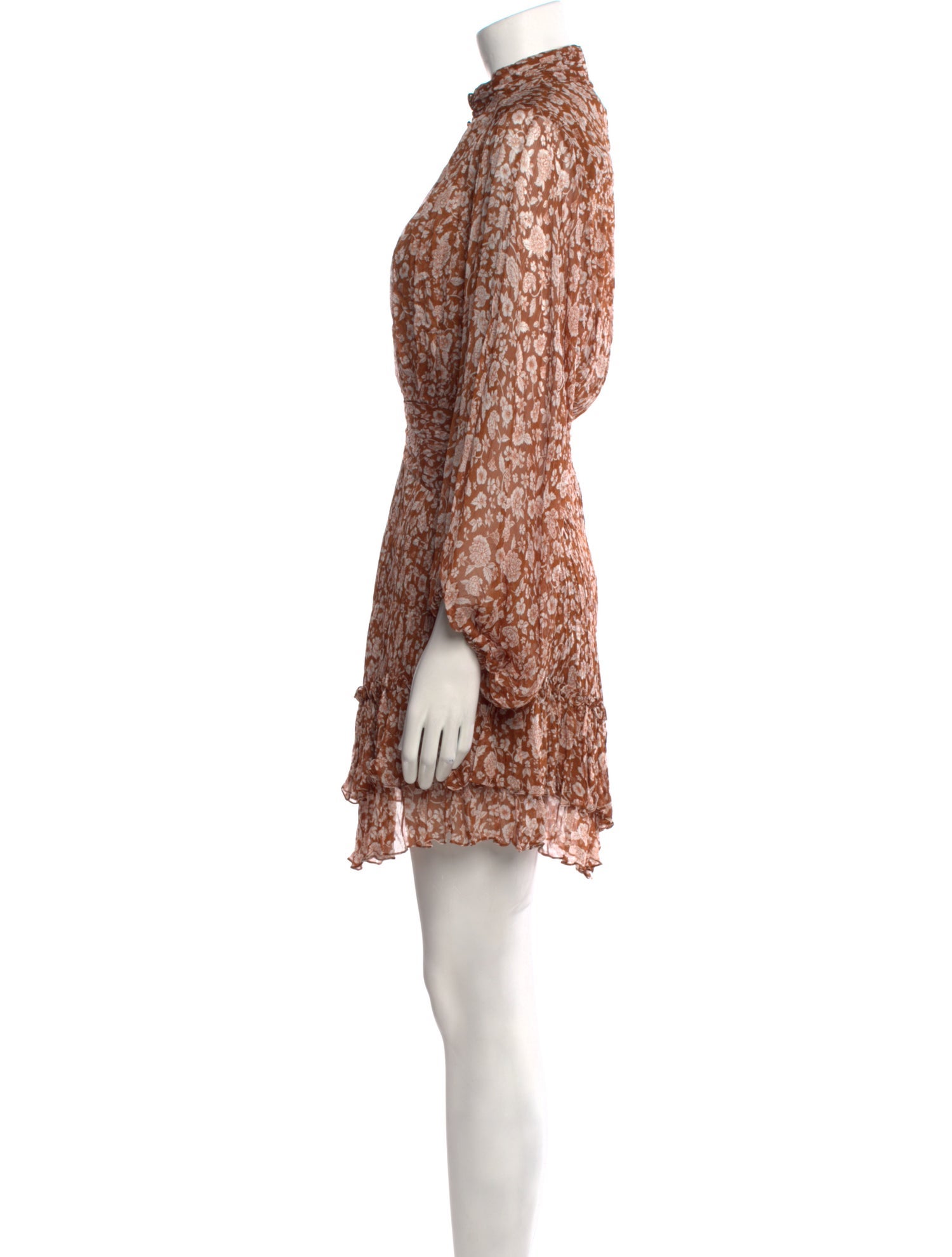 Shona Joy Floral Print Mini Dress