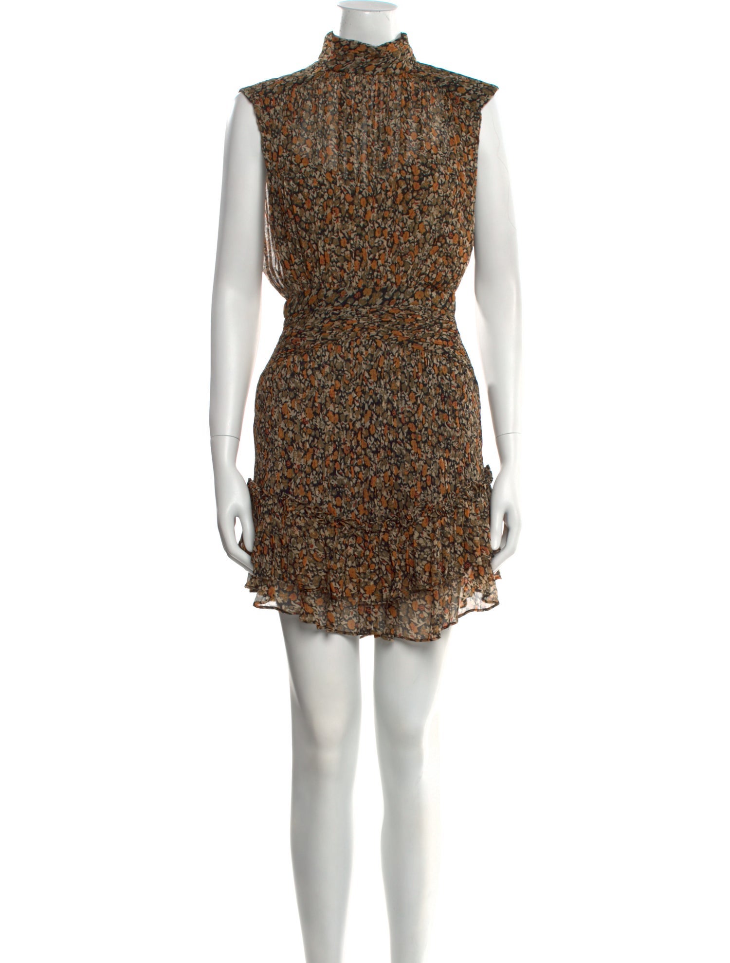 Shona Joy Floral Print Mini Dress