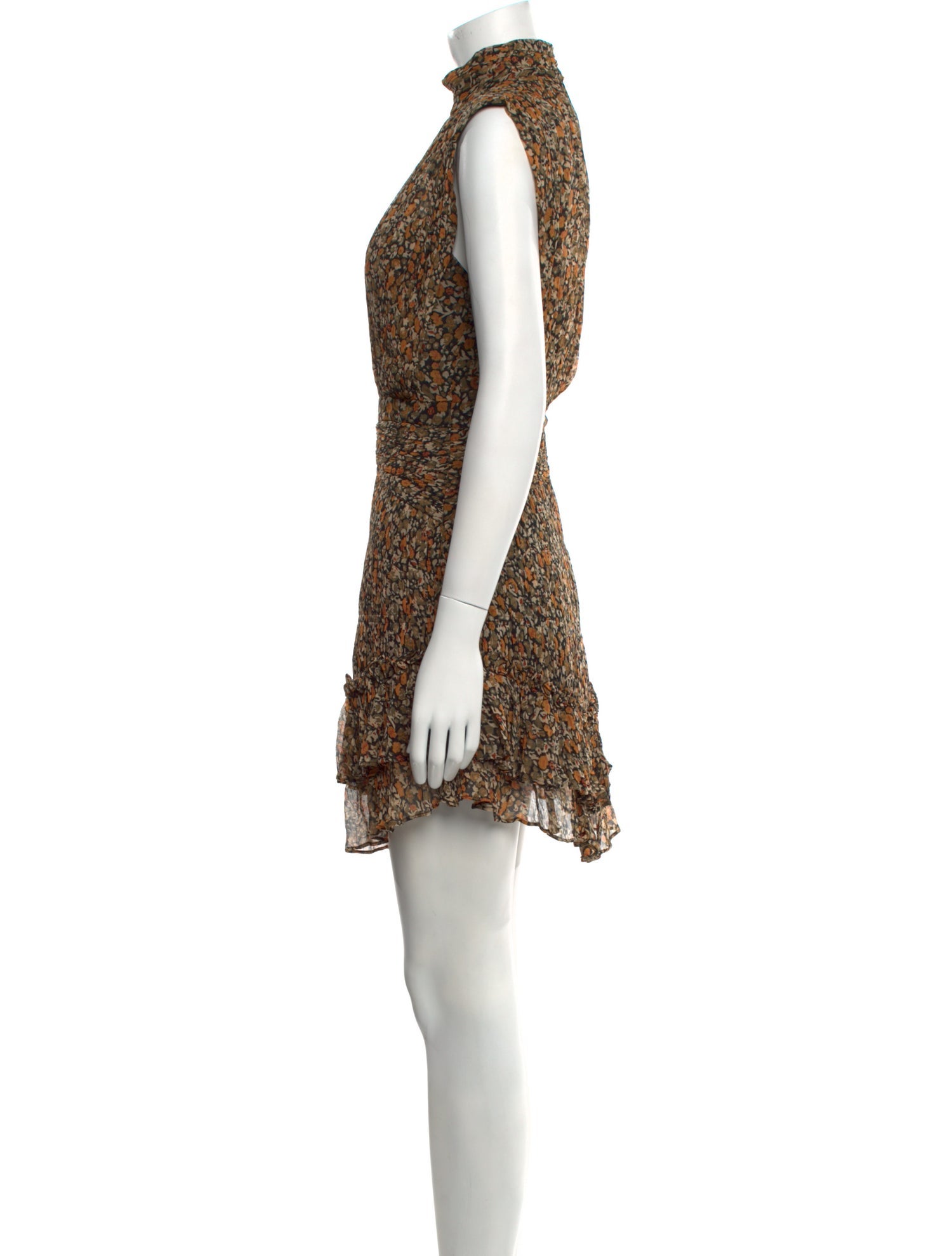 Shona Joy Floral Print Mini Dress