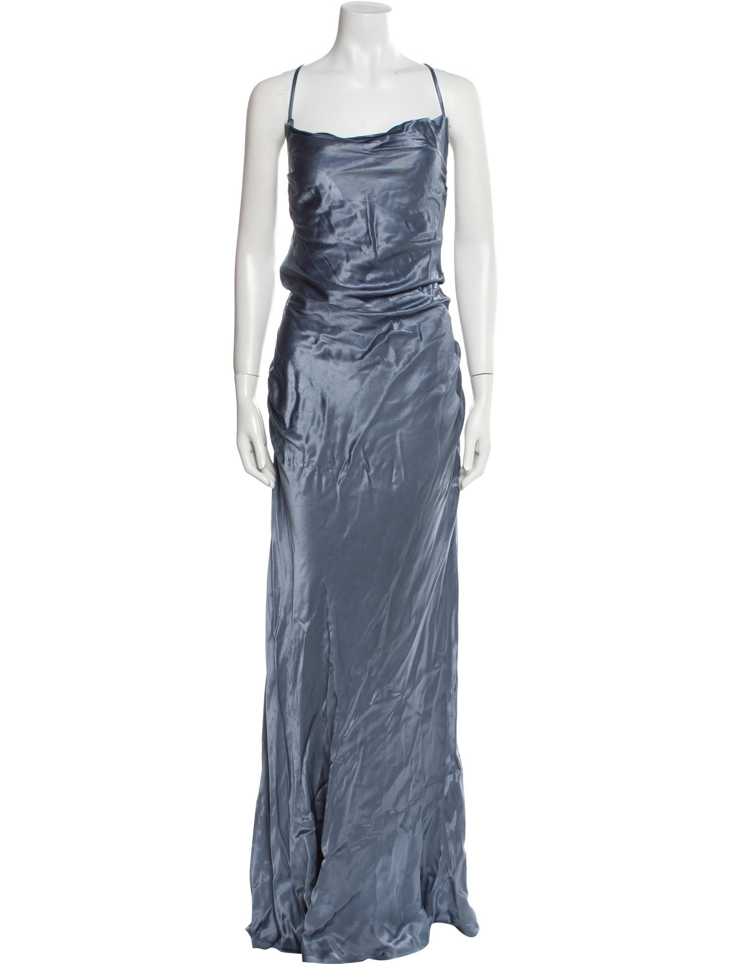 Shona Joy Square Neckline Long Dress