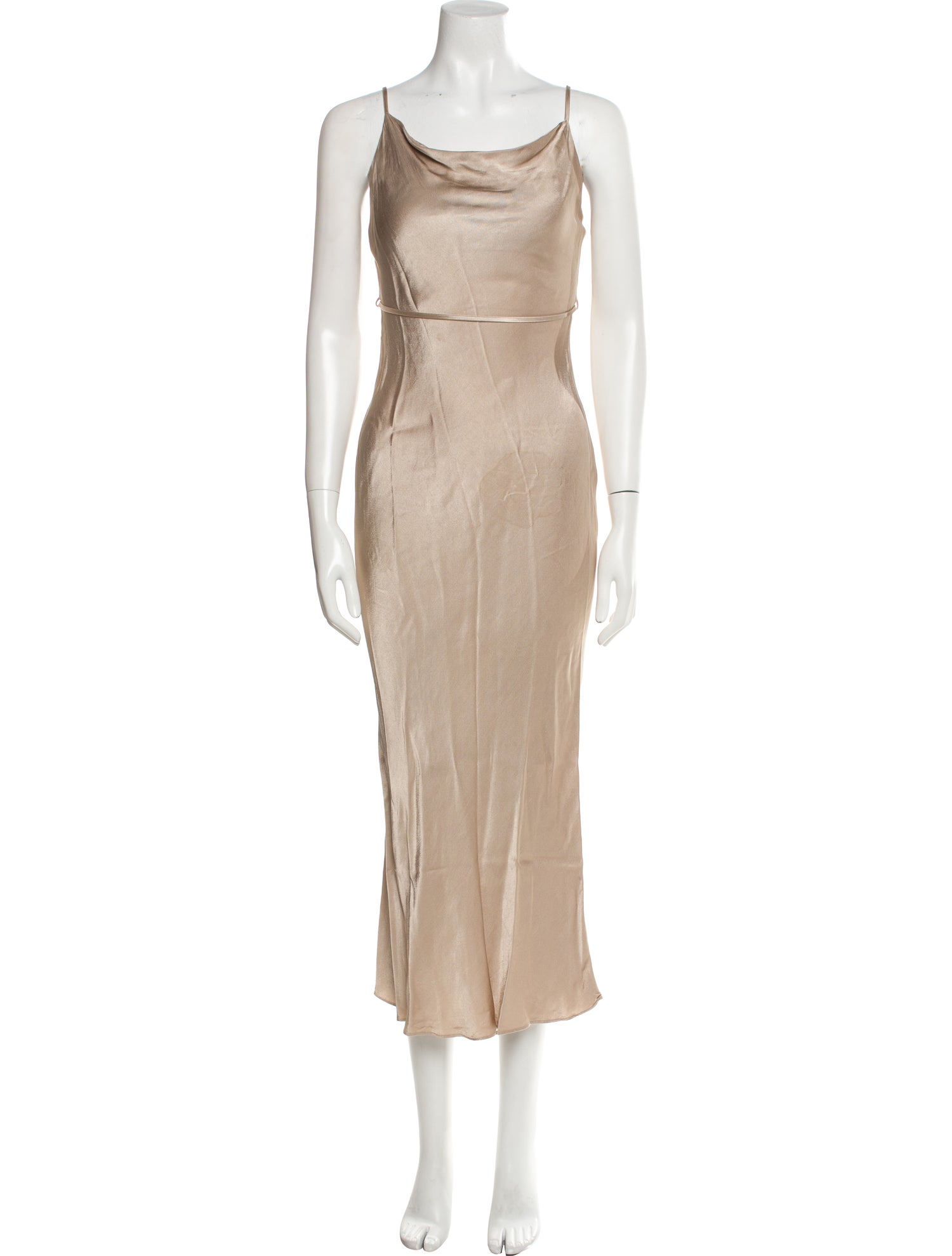 Shona Joy Cowl Neck Long Dress