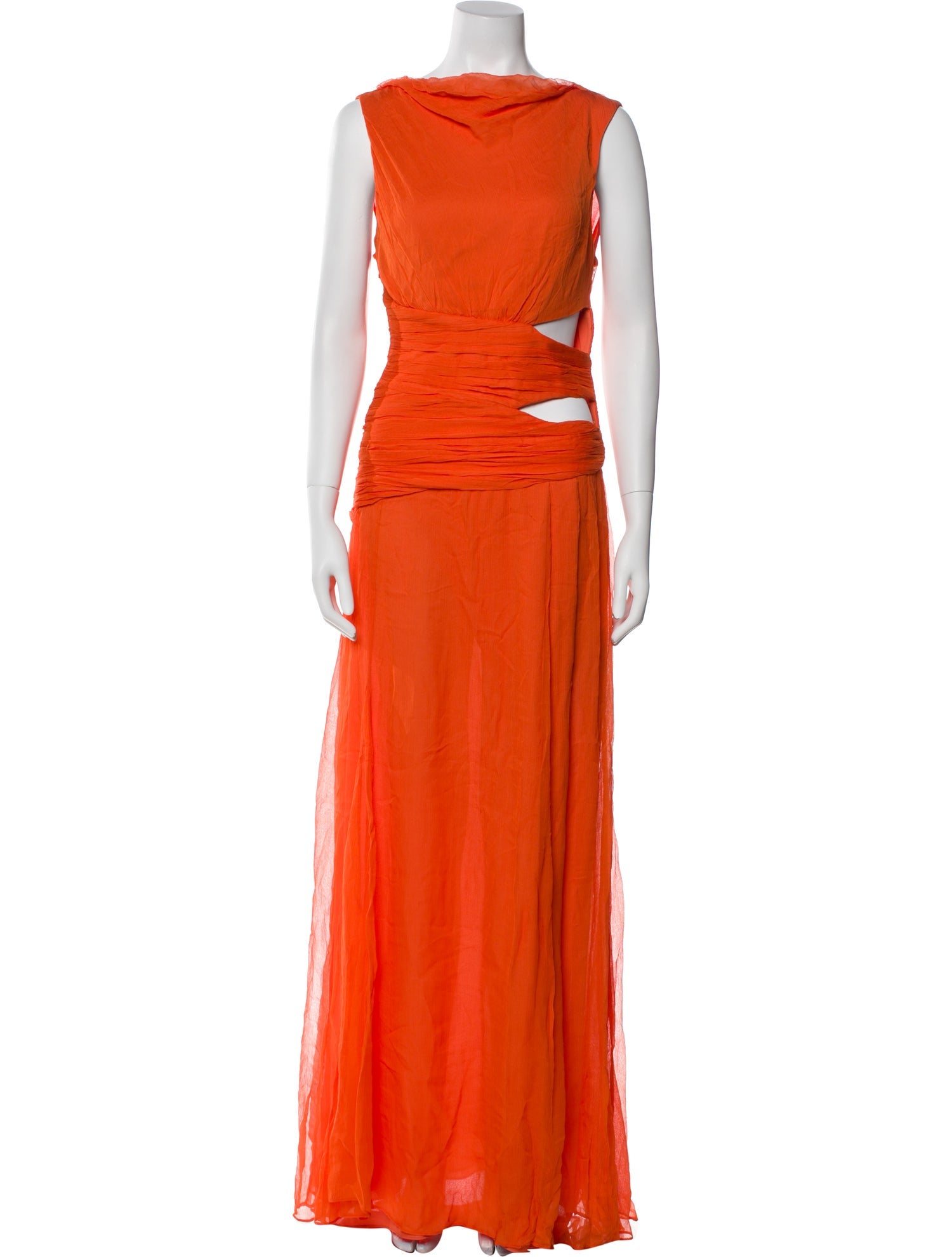 Shona Joy Bateau Neckline Long Dress