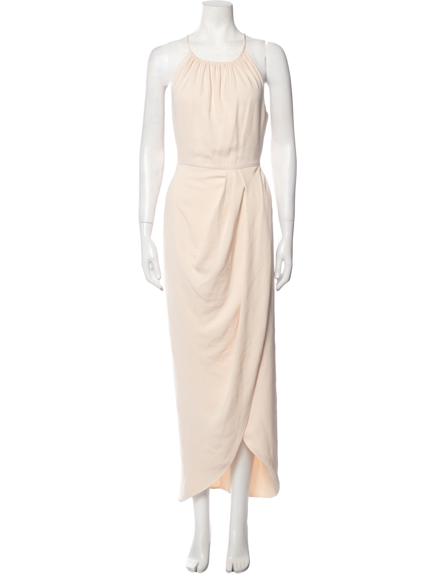 Shona Joy Crew Neck Long Dress