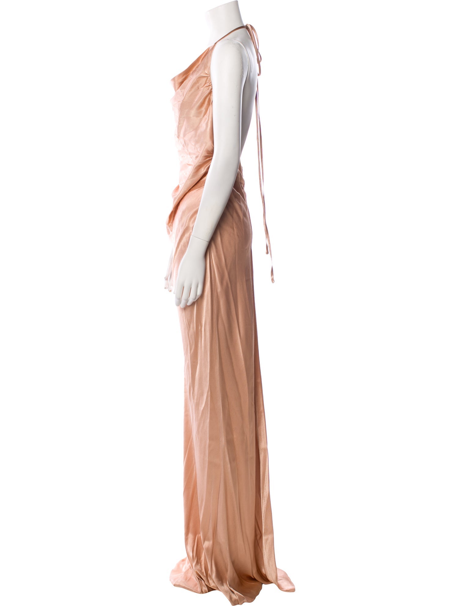 Shona Joy Cowl Neck Long Dress