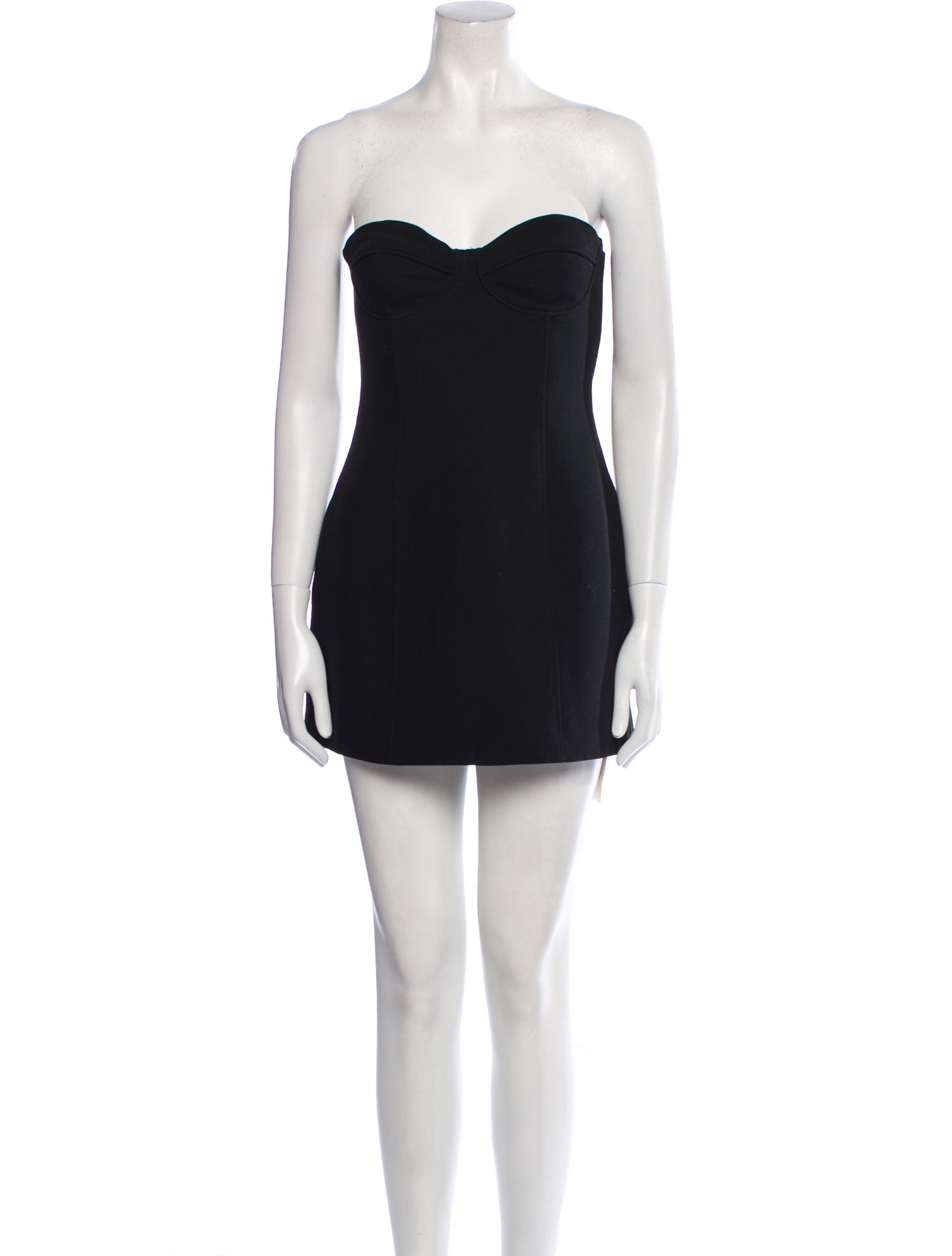 Shona Joy Strapless Mini Dress