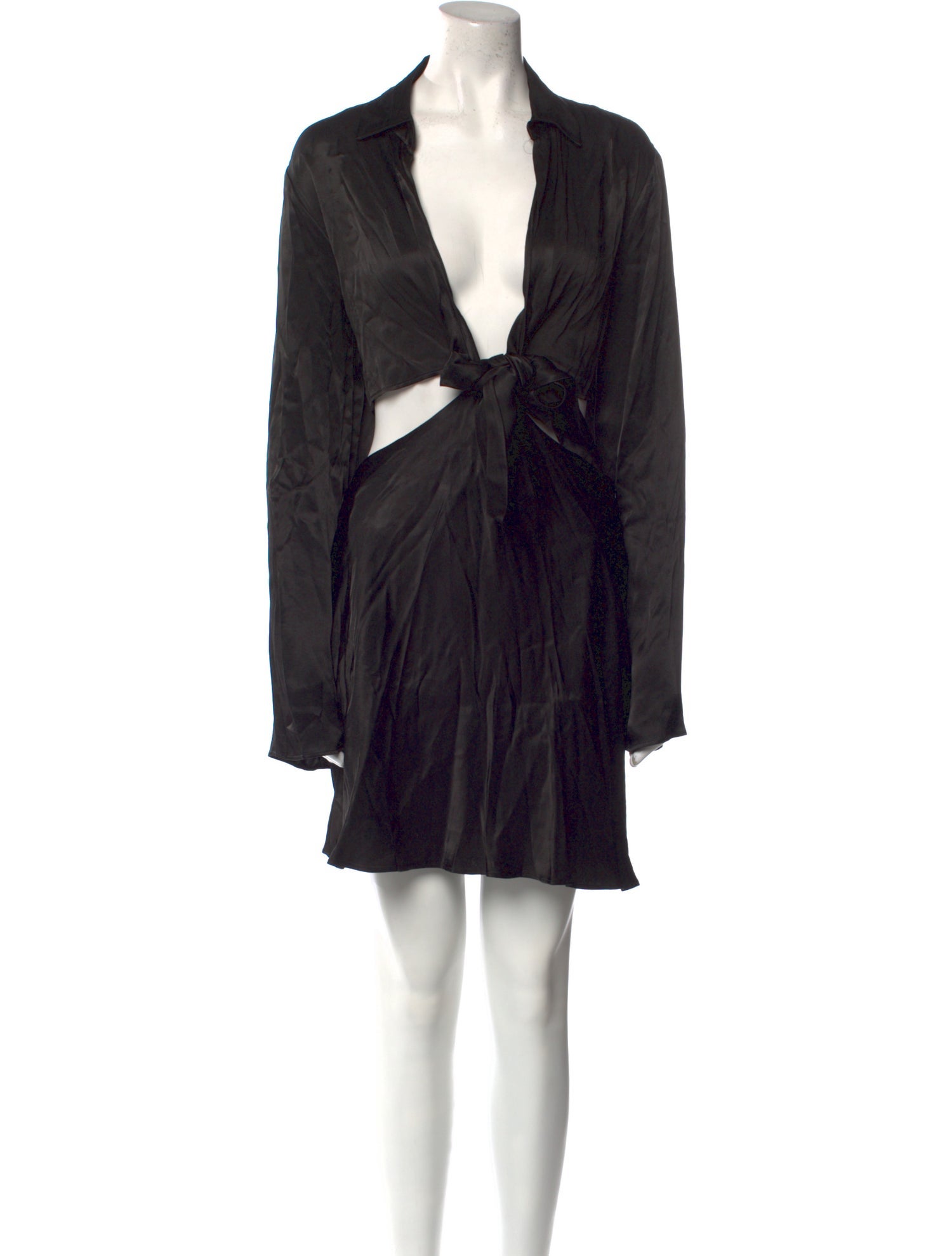 Shona Joy V-Neck Mini Dress