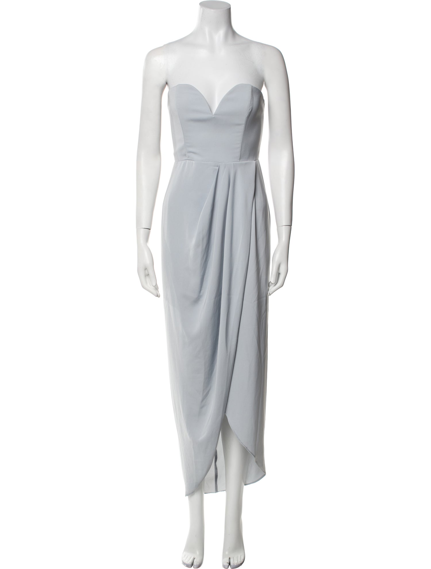 Shona Joy Strapless Long Dress