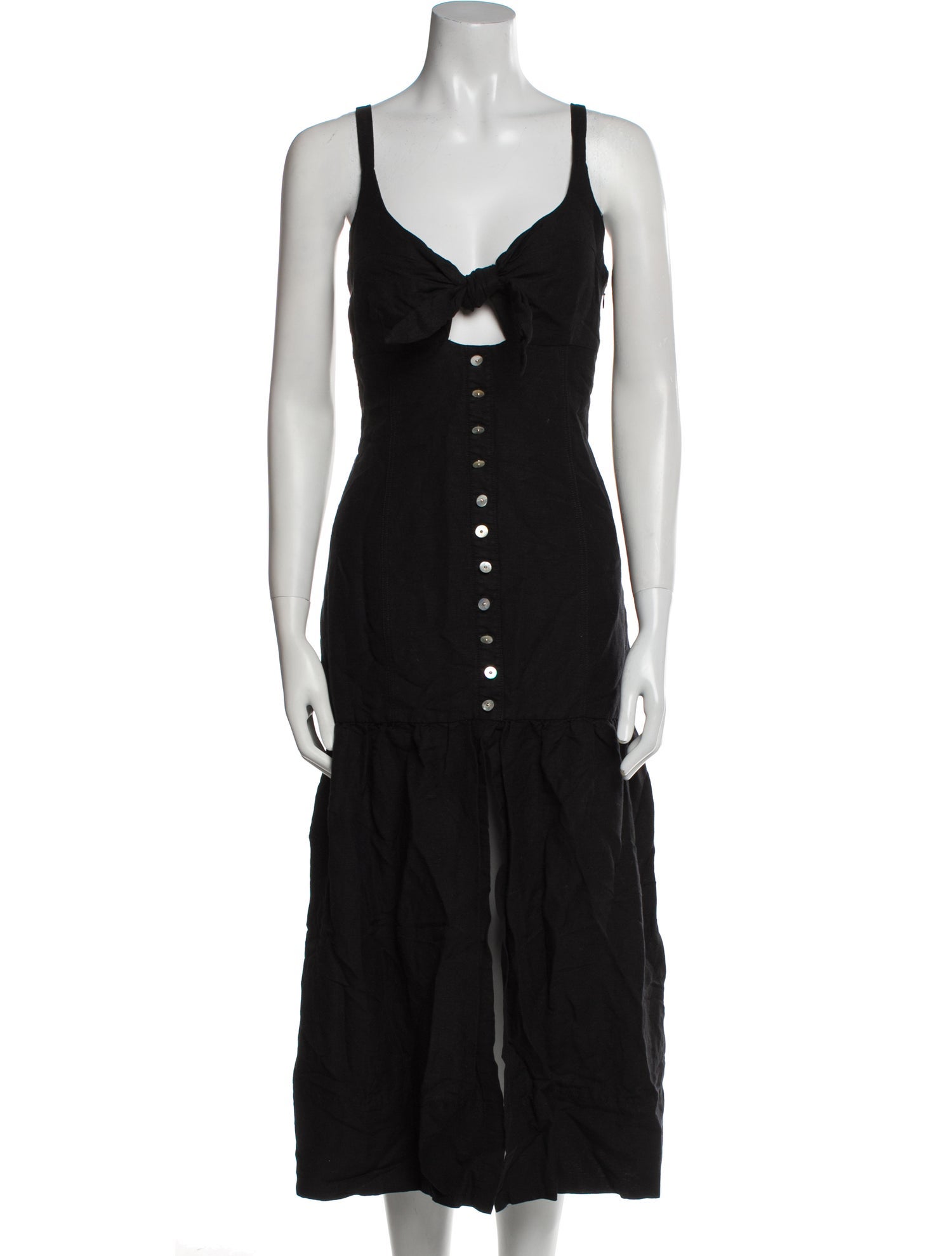 Shona Joy V-Neck Long Dress