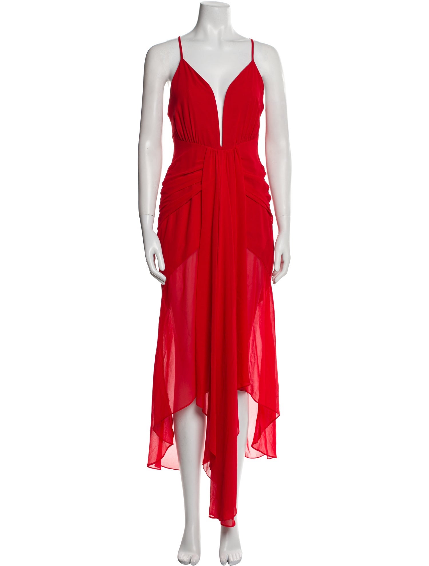 Shona Joy V-Neck Long Dress