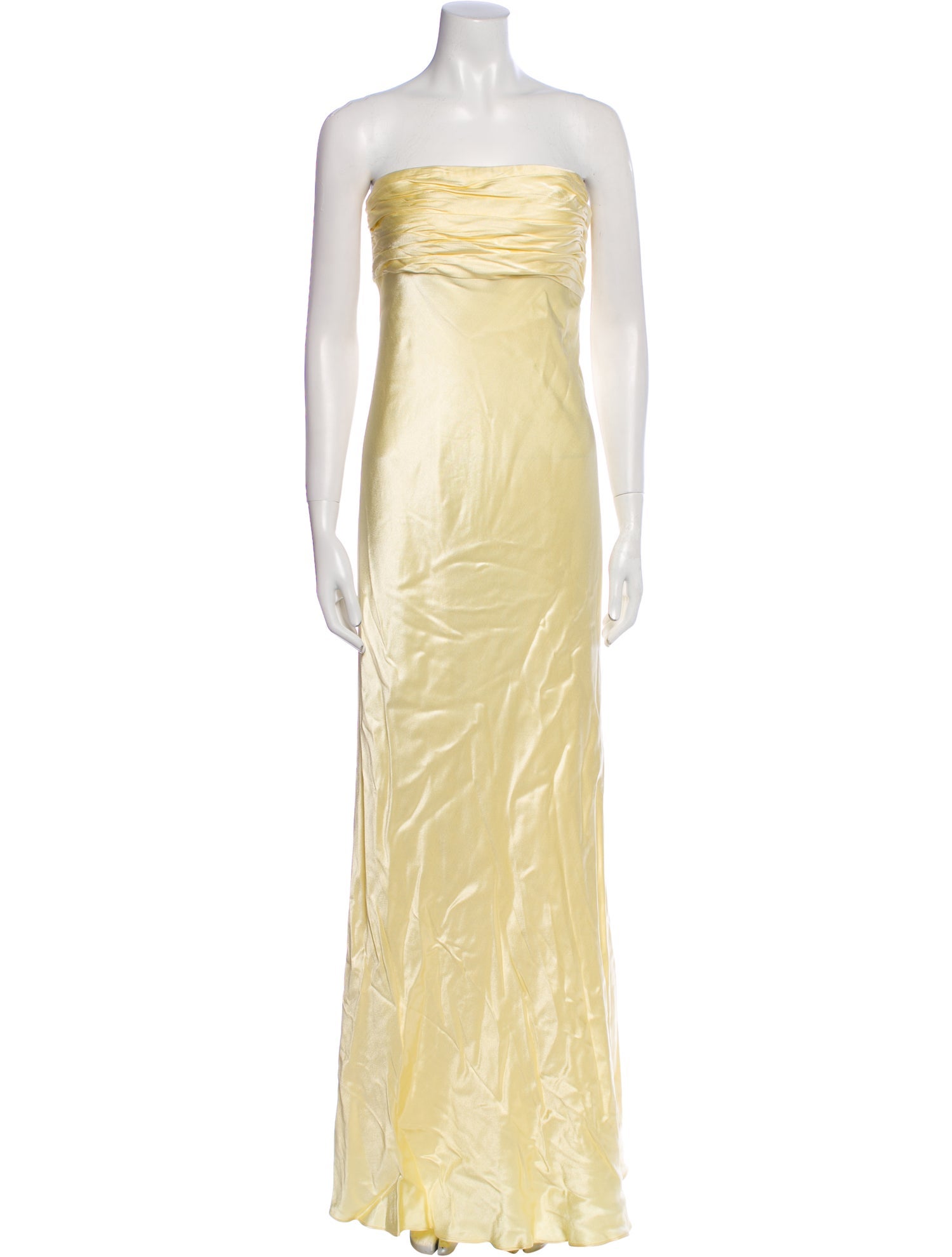 Shona Joy Strapless Long Dress