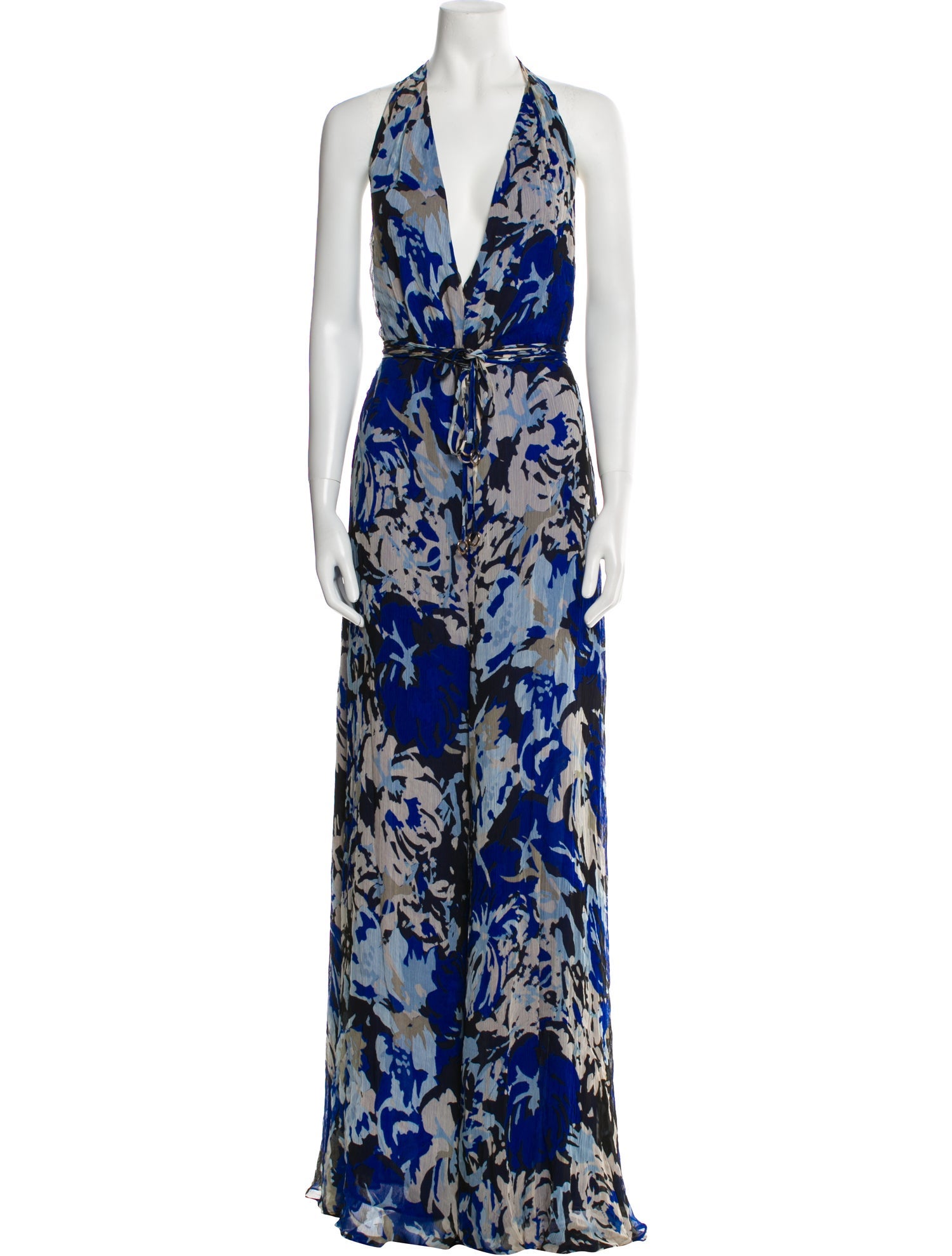 Shona Joy Printed Halterneck Jumpsuit