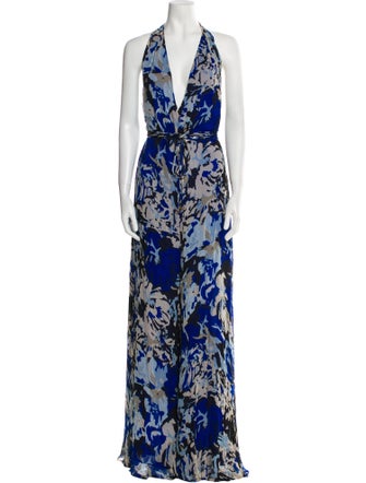 Shona Joy Printed Halterneck Jumpsuit