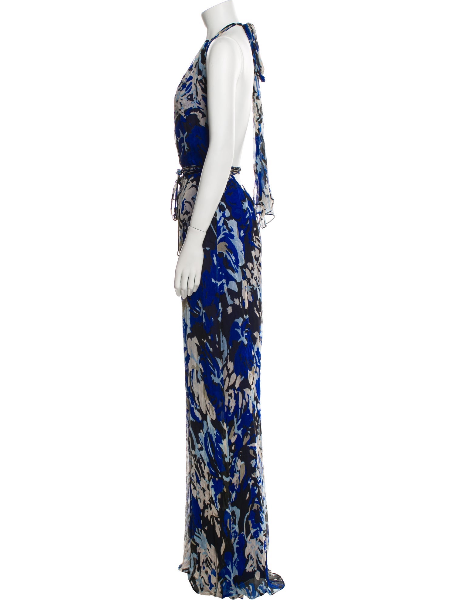 Shona Joy Printed Halterneck Jumpsuit