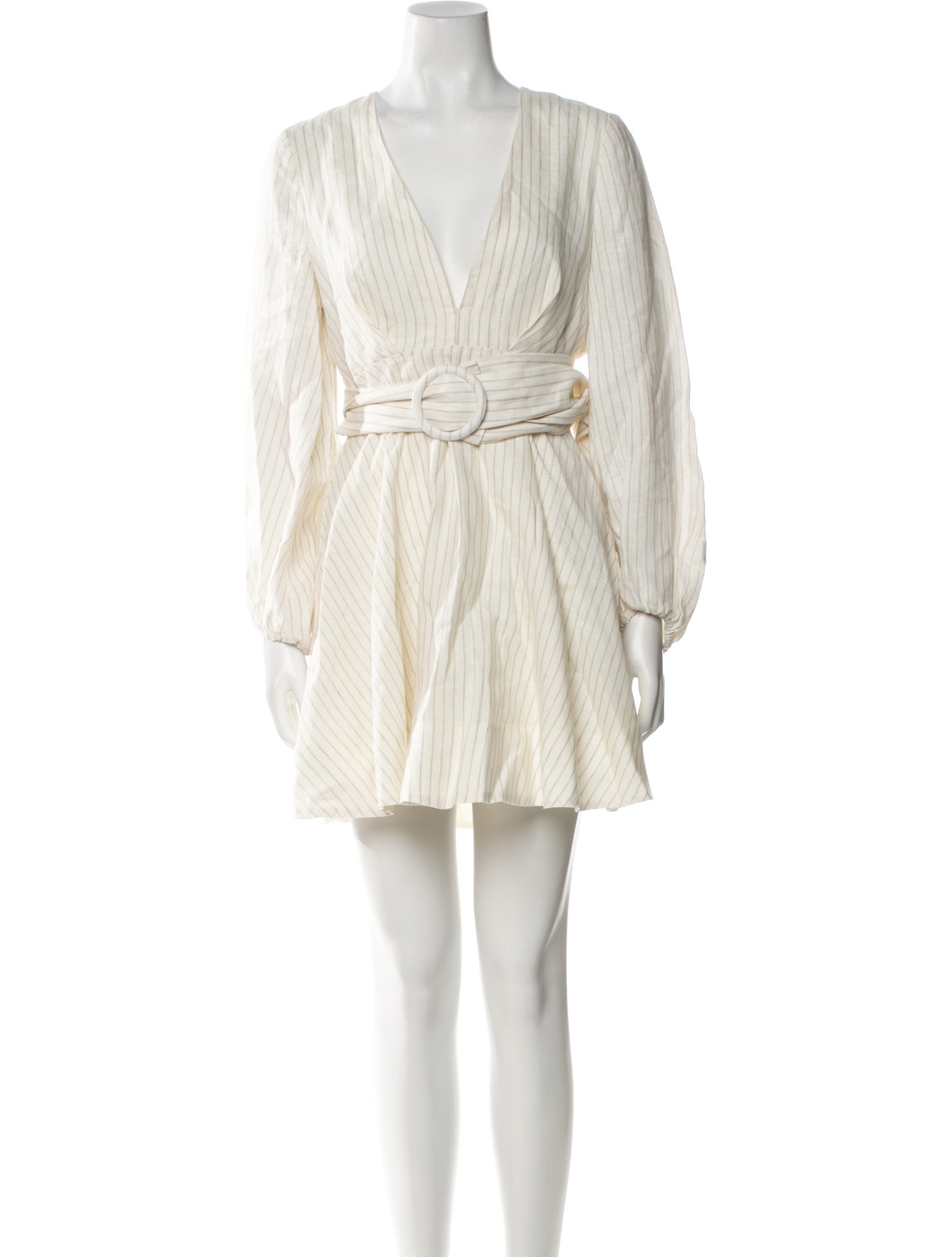 Shona Joy Linen Mini Dress