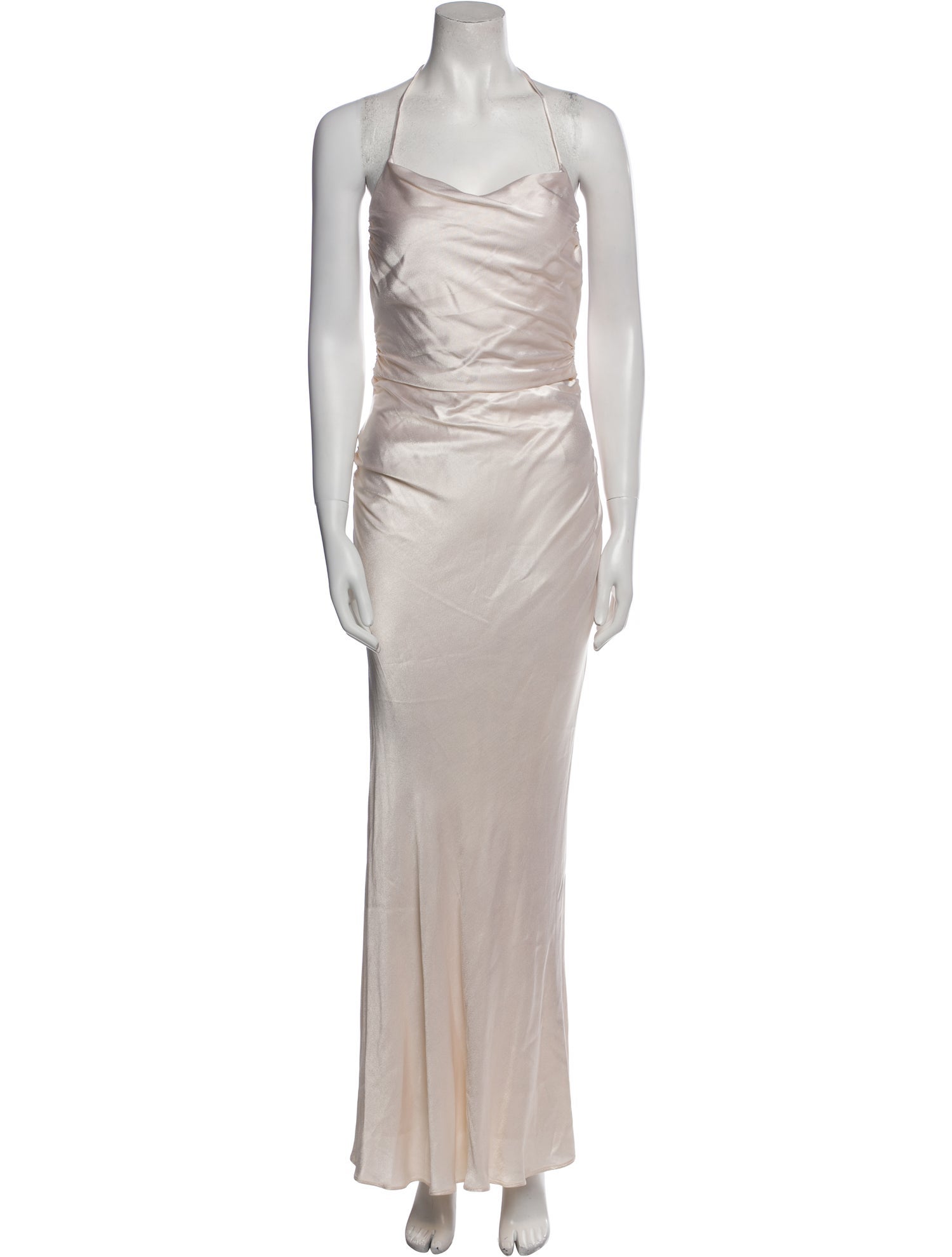 Shona Joy Cowl Neck Long Dress