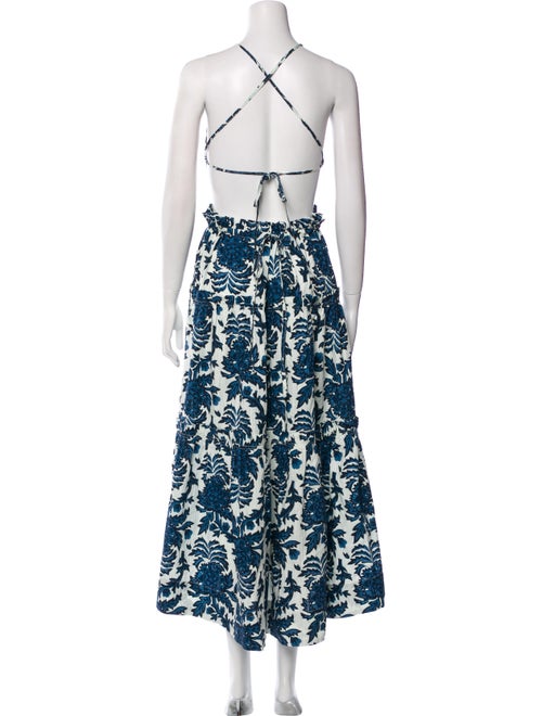 Shona Joy Floral Print Long Dress