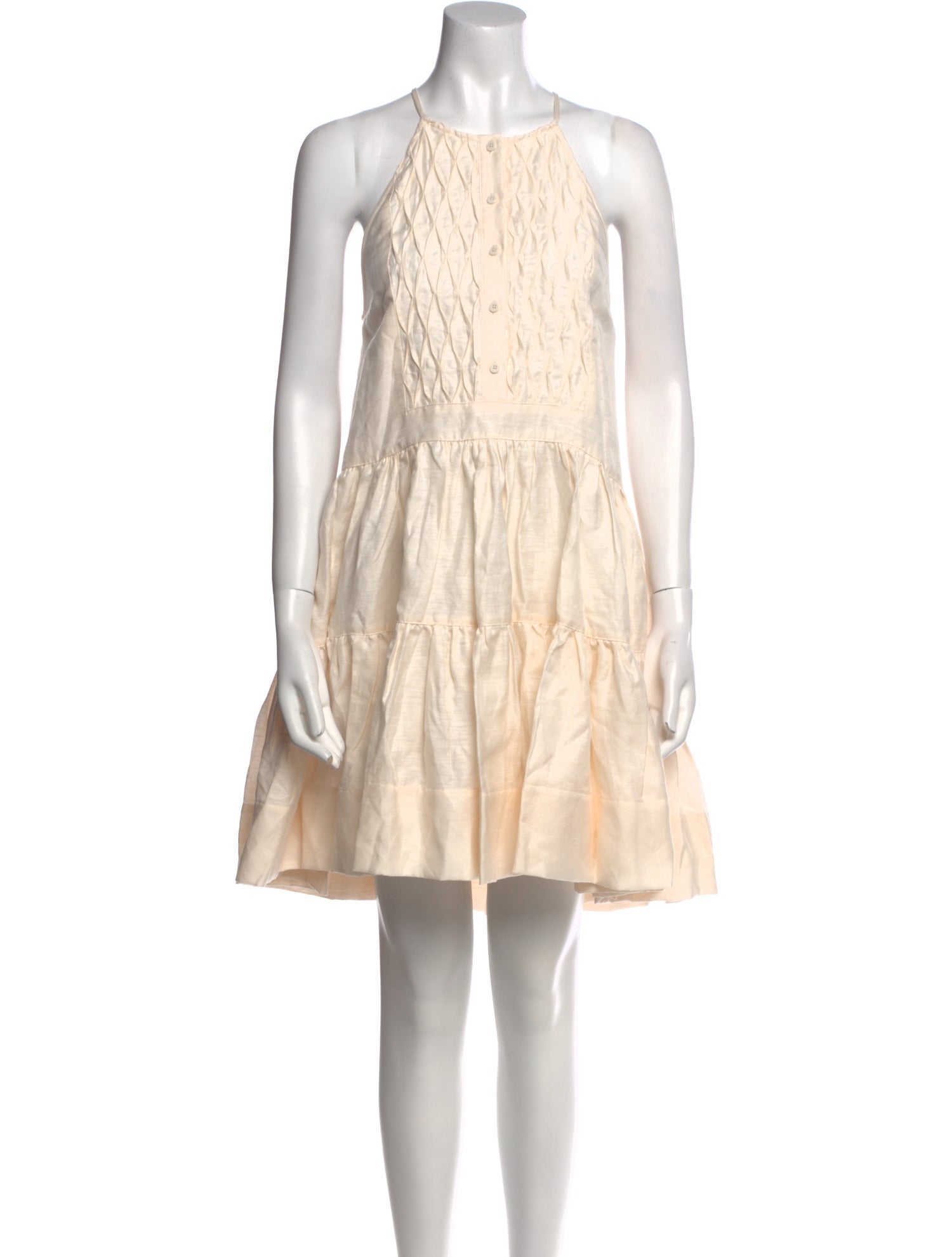 Shona Joy Linen Mini Dress