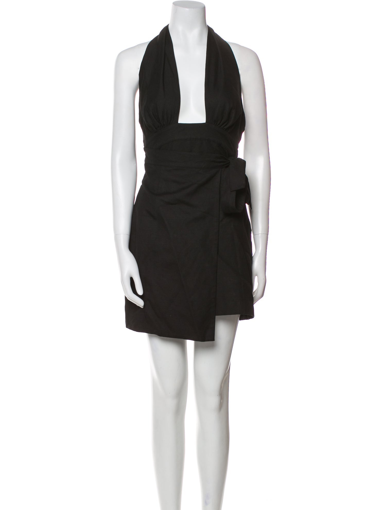 Shona Joy V-Neck Mini Dress