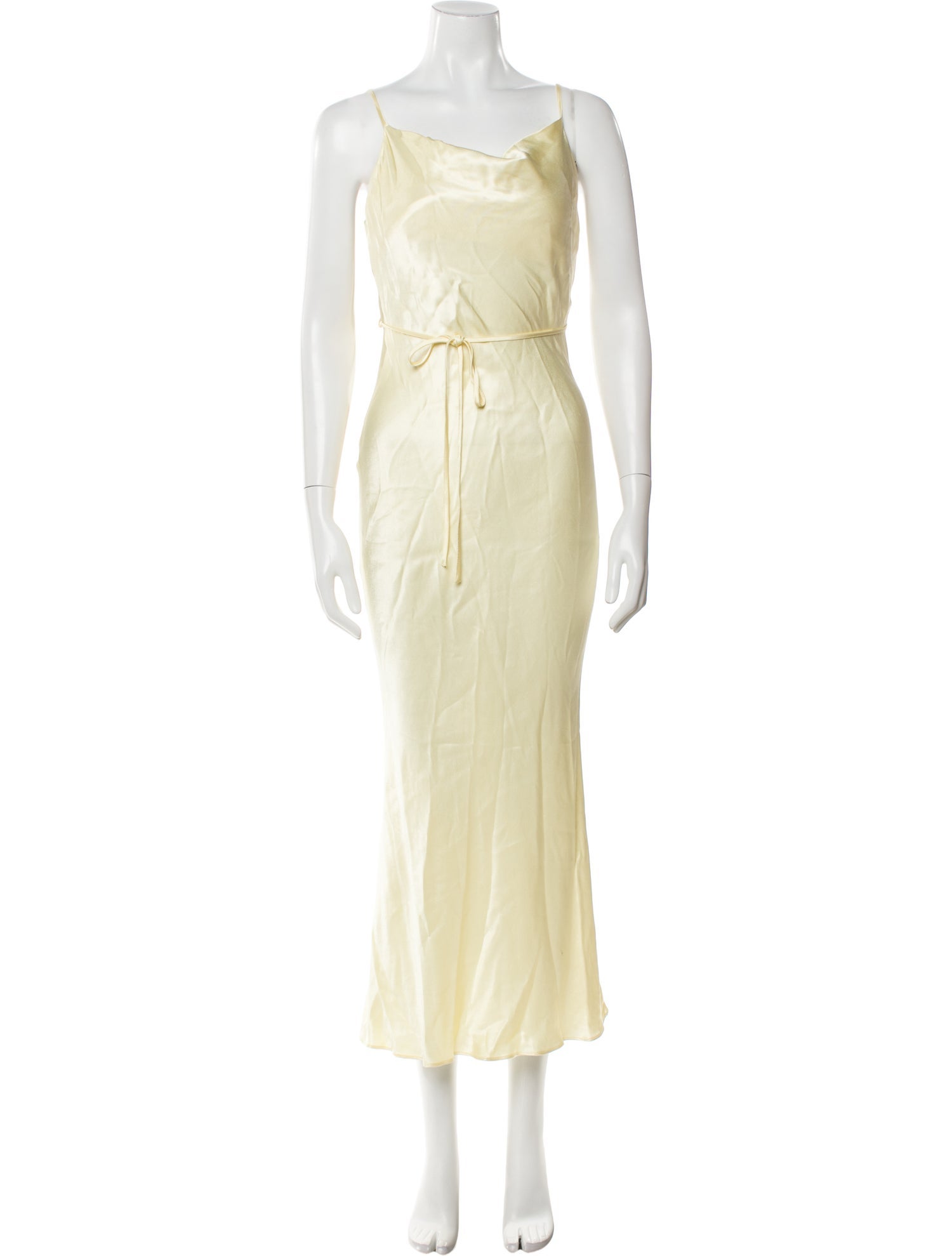 Shona Joy Square Neckline Midi Length Dress