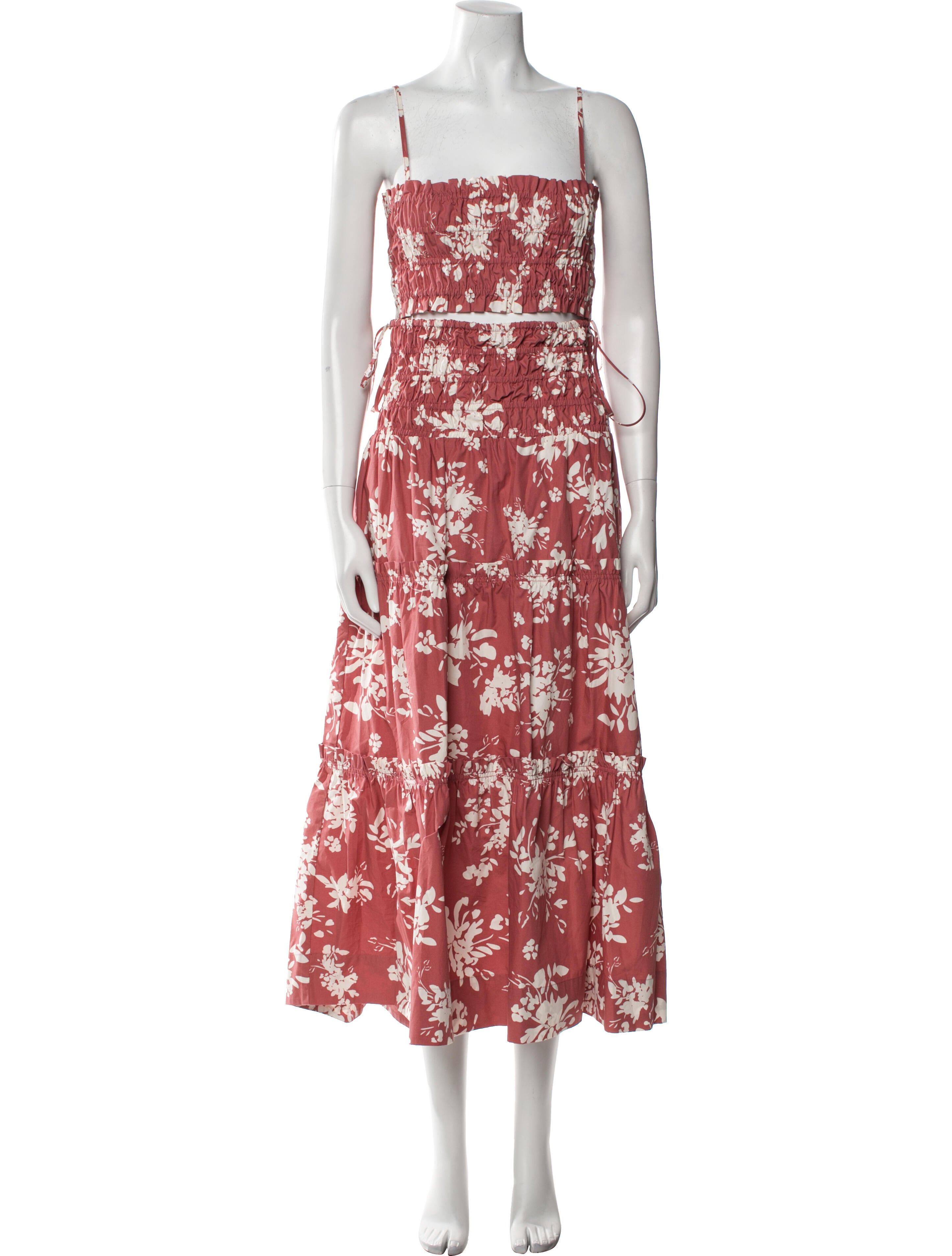 Shona Joy Silk Printed Skirt Set