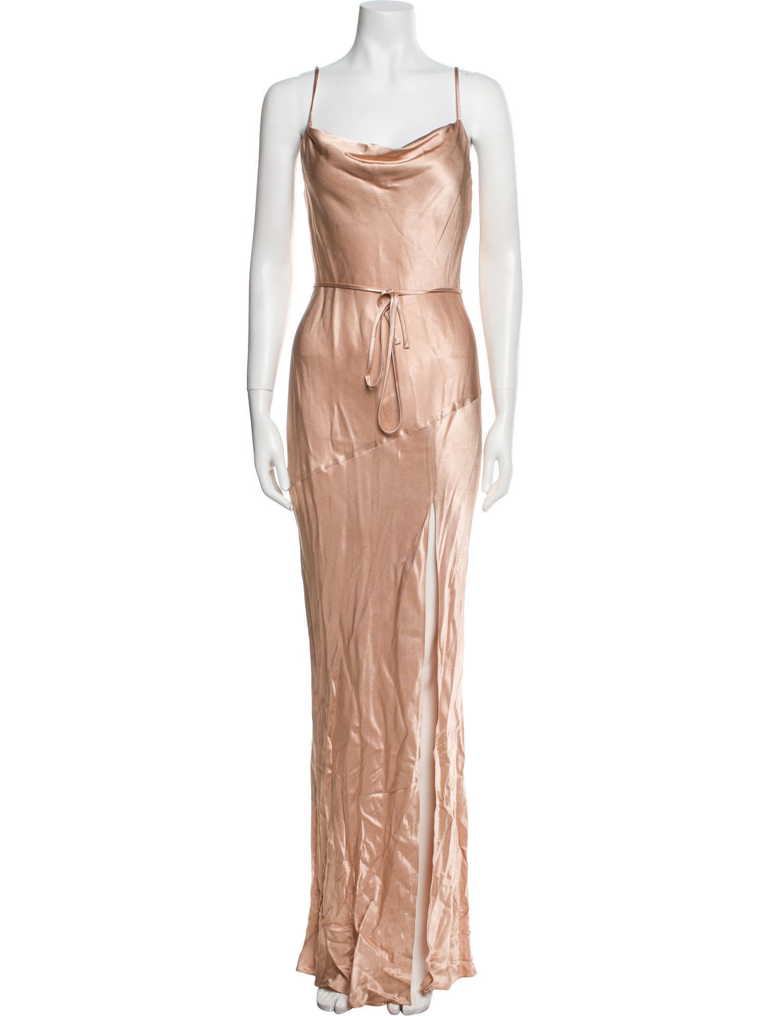 Shona Joy Cowl Neck Long Dress w/ Tags