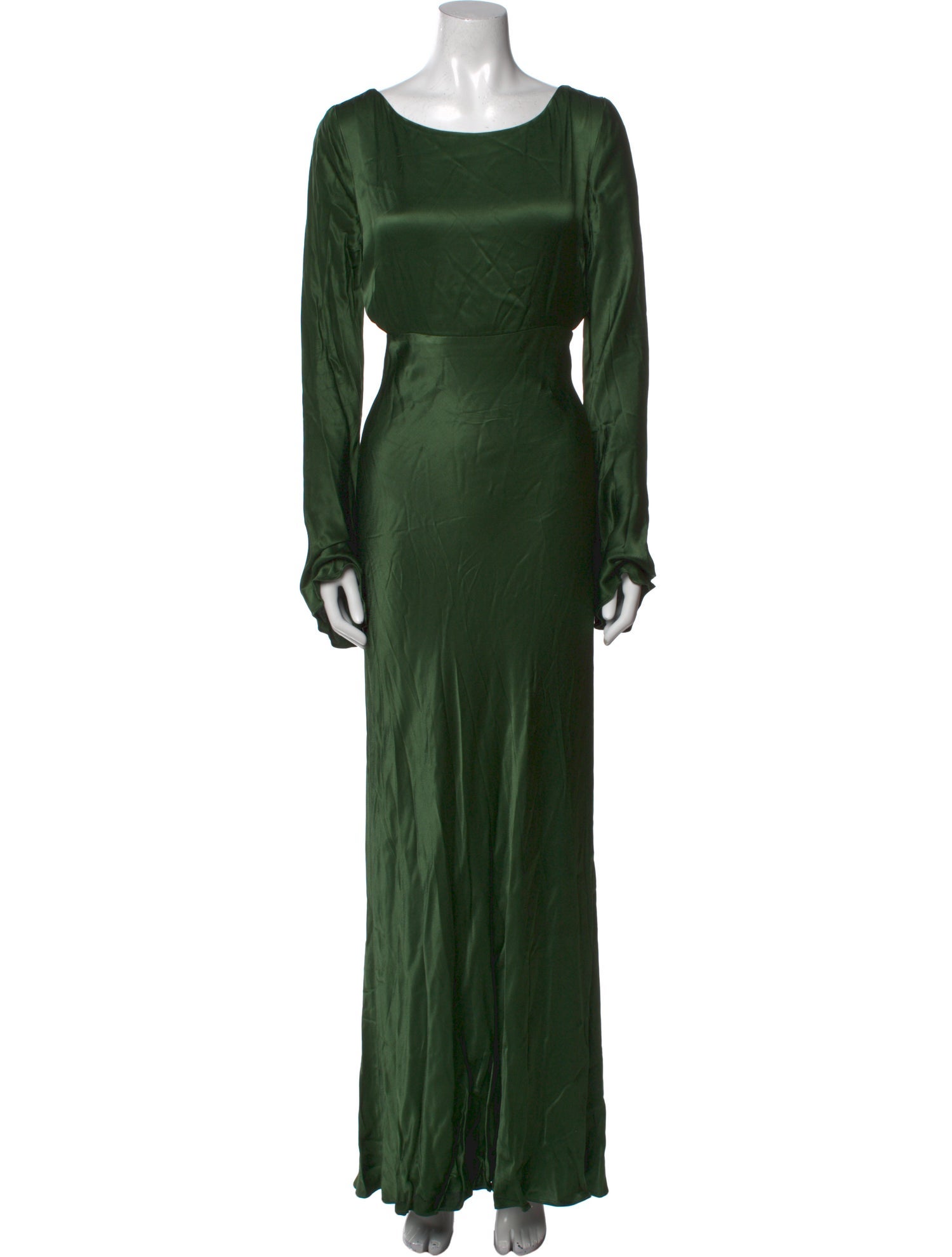 Shona Joy Scoop Neck Long Dress