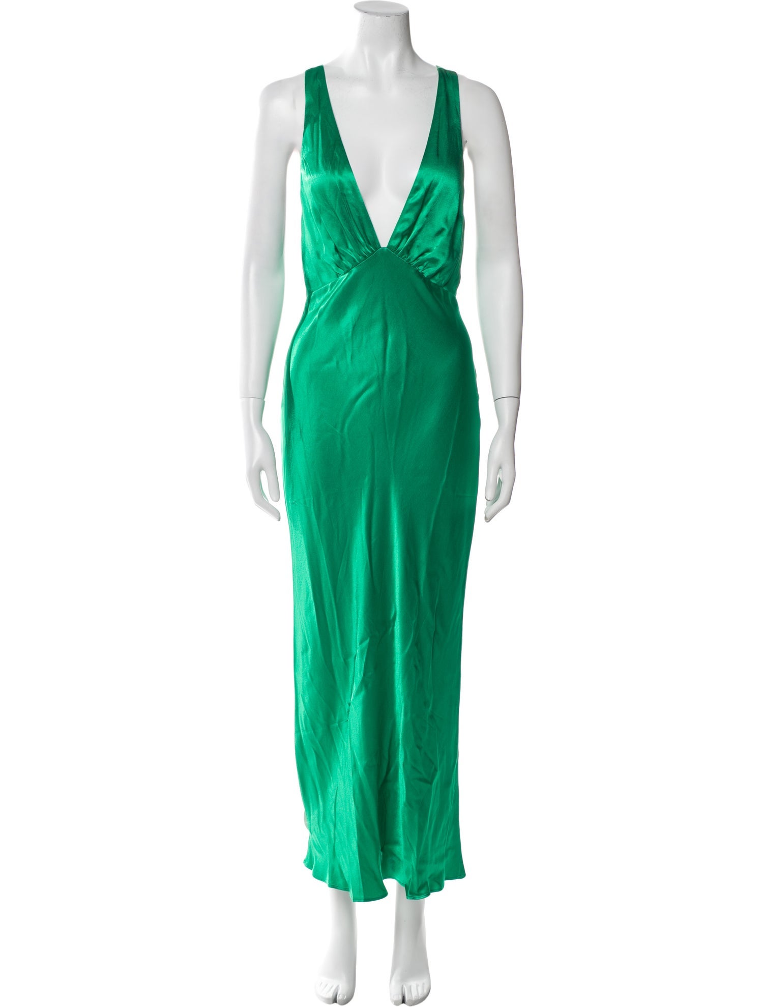 Shona Joy V-Neck Midi Length Dress w/ Tags