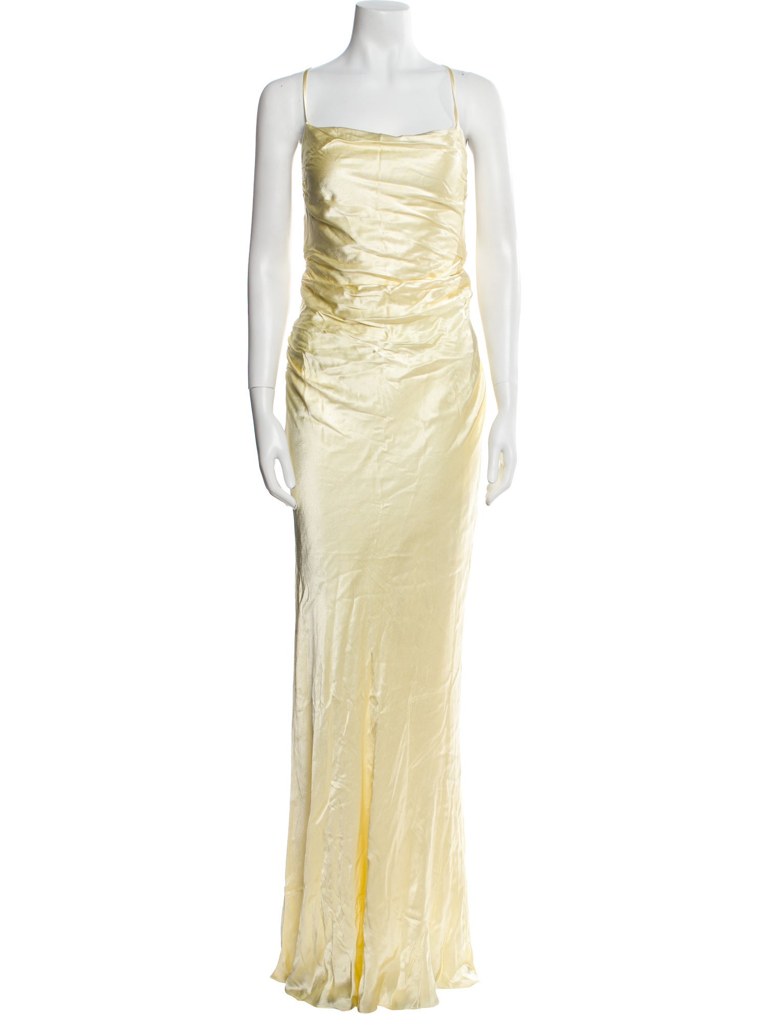 Shona Joy Square Neckline Long Dress w/ Tags