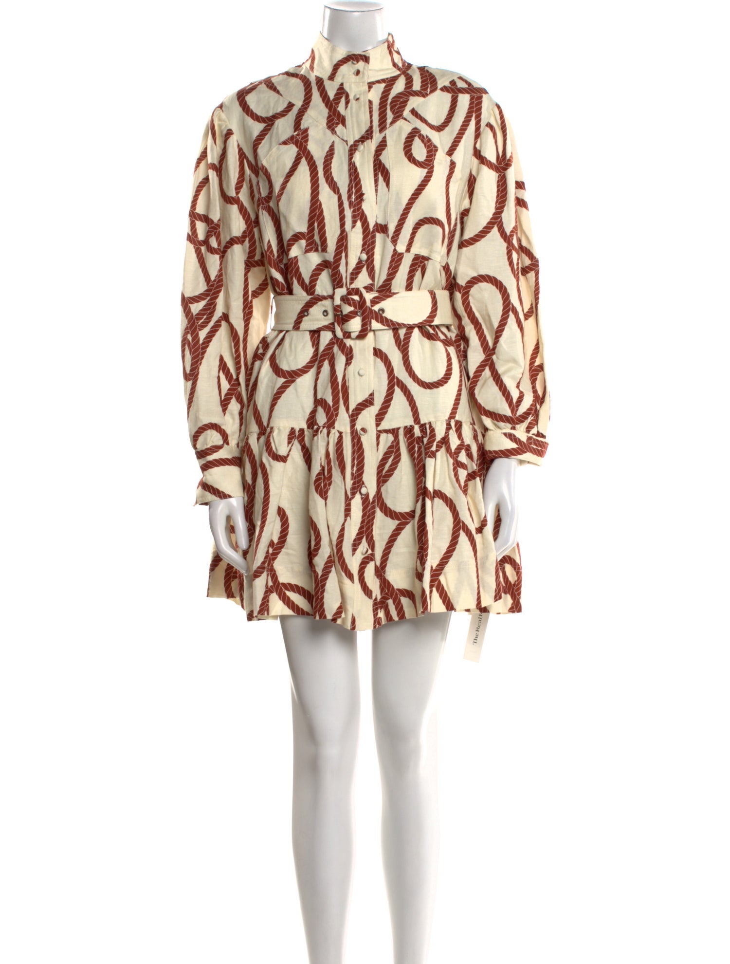 Shona Joy Printed Mini Dress