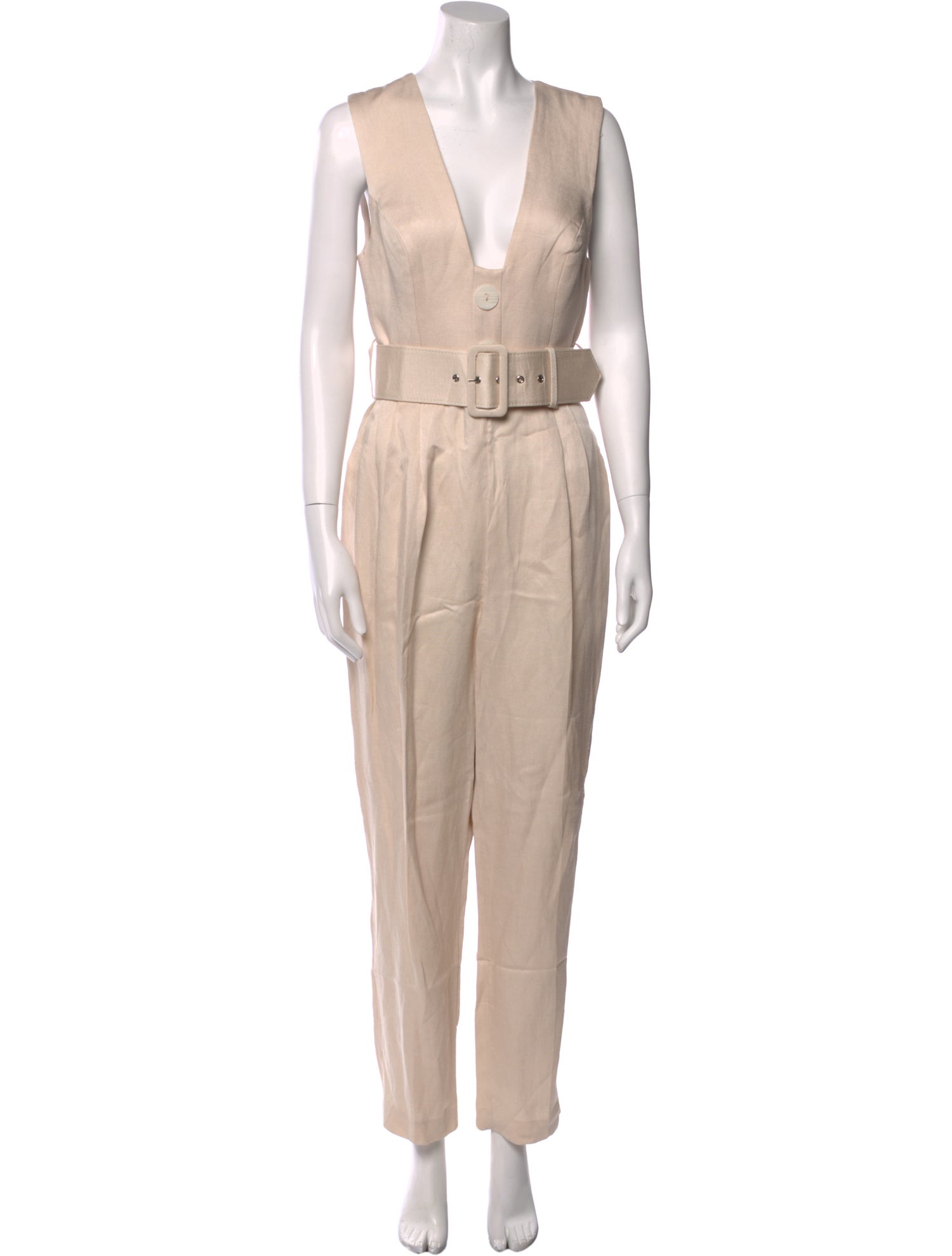 Shona Joy Plunge Neckline Jumpsuit