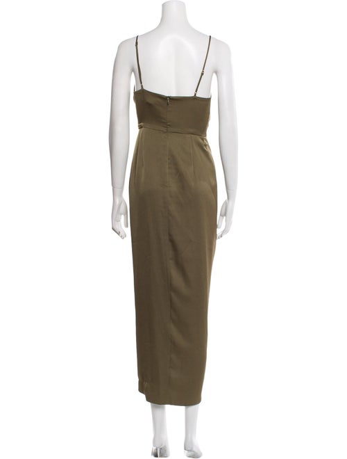 Shona Joy V-Neck Midi Length Dress