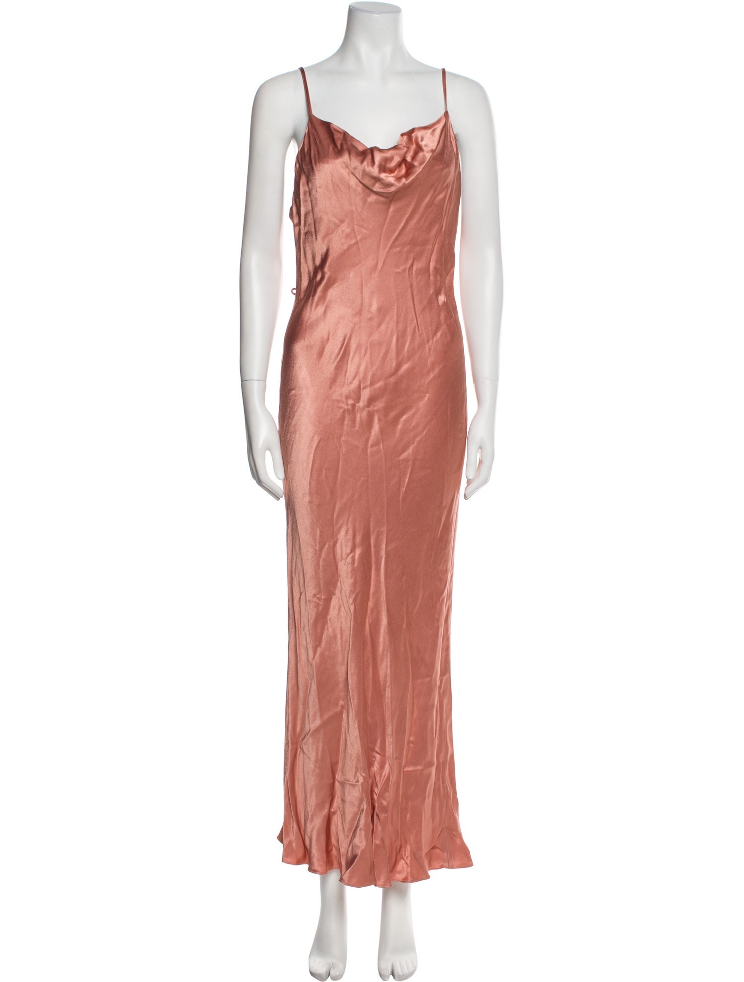 Shona Joy Cowl Neck Long Dress