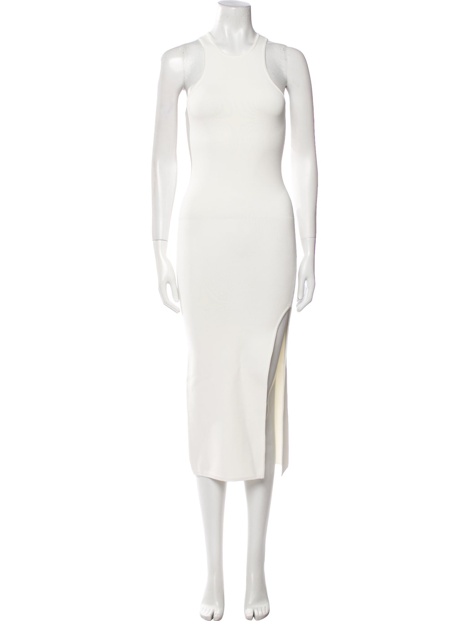 Shona Joy Crew Neck Midi Length Dress w/ Tags