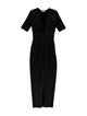 Shona Joy Crew Neck Long Dress
