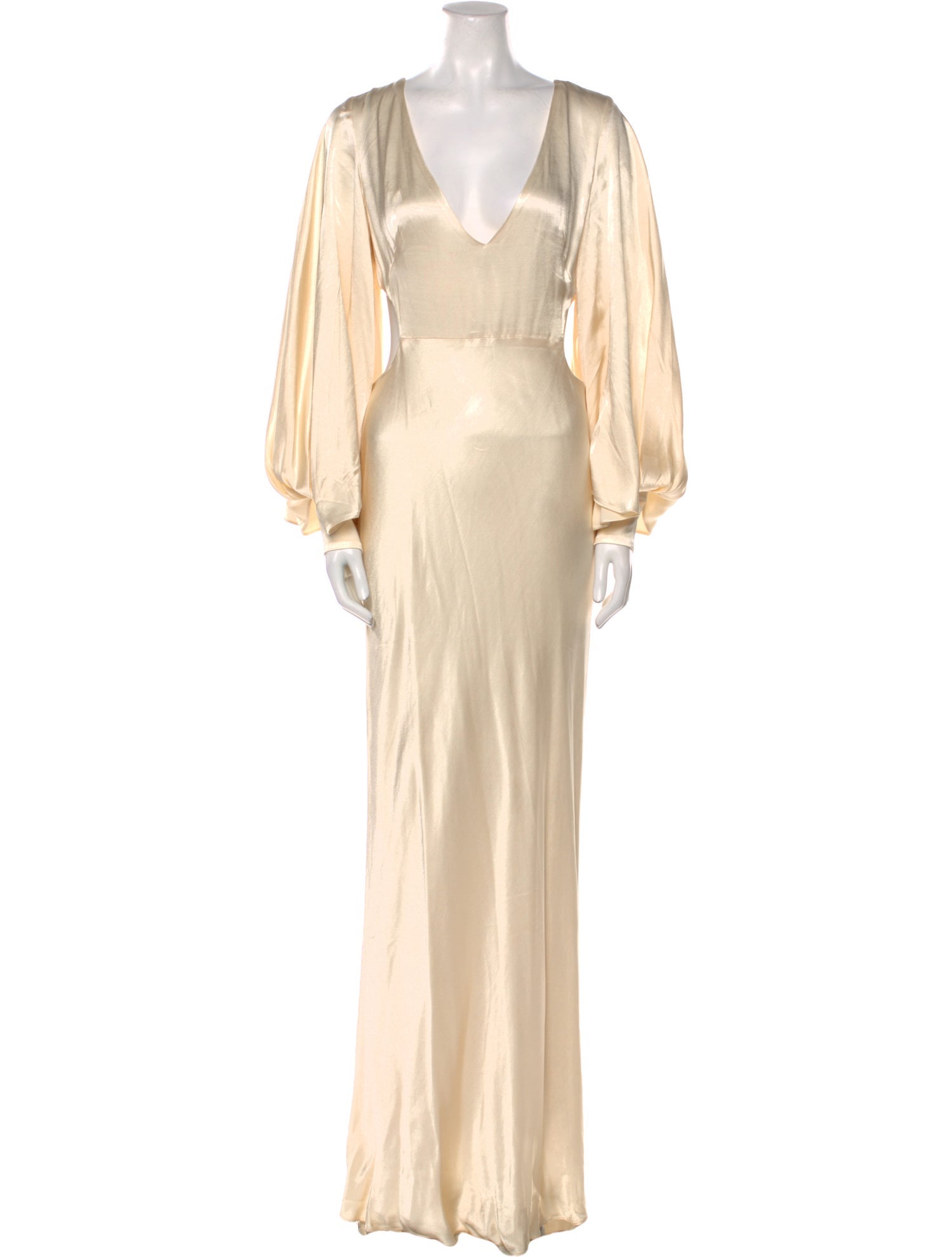 Shona Joy V-Neck Long Dress w/ Tags