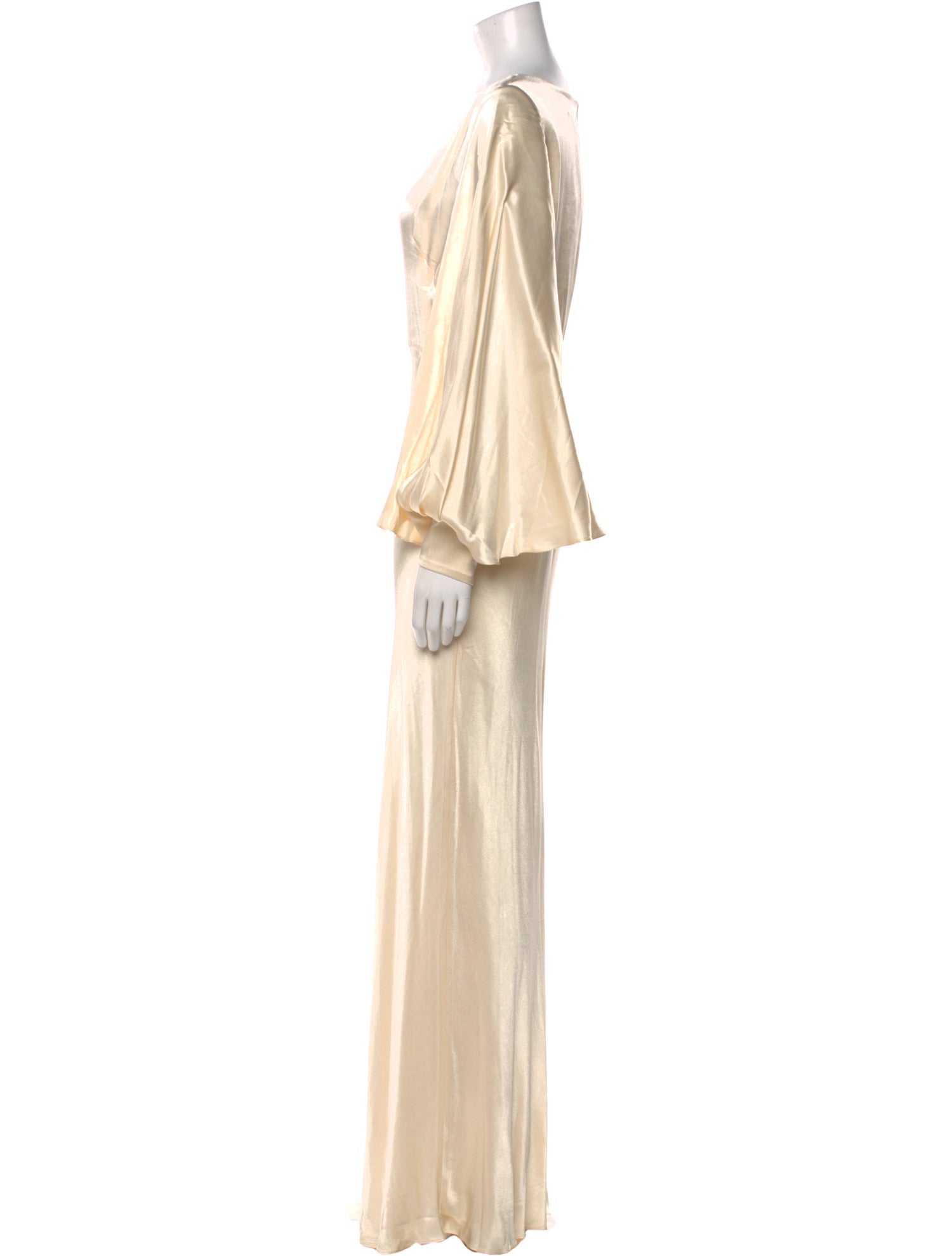 Shona Joy V-Neck Long Dress w/ Tags