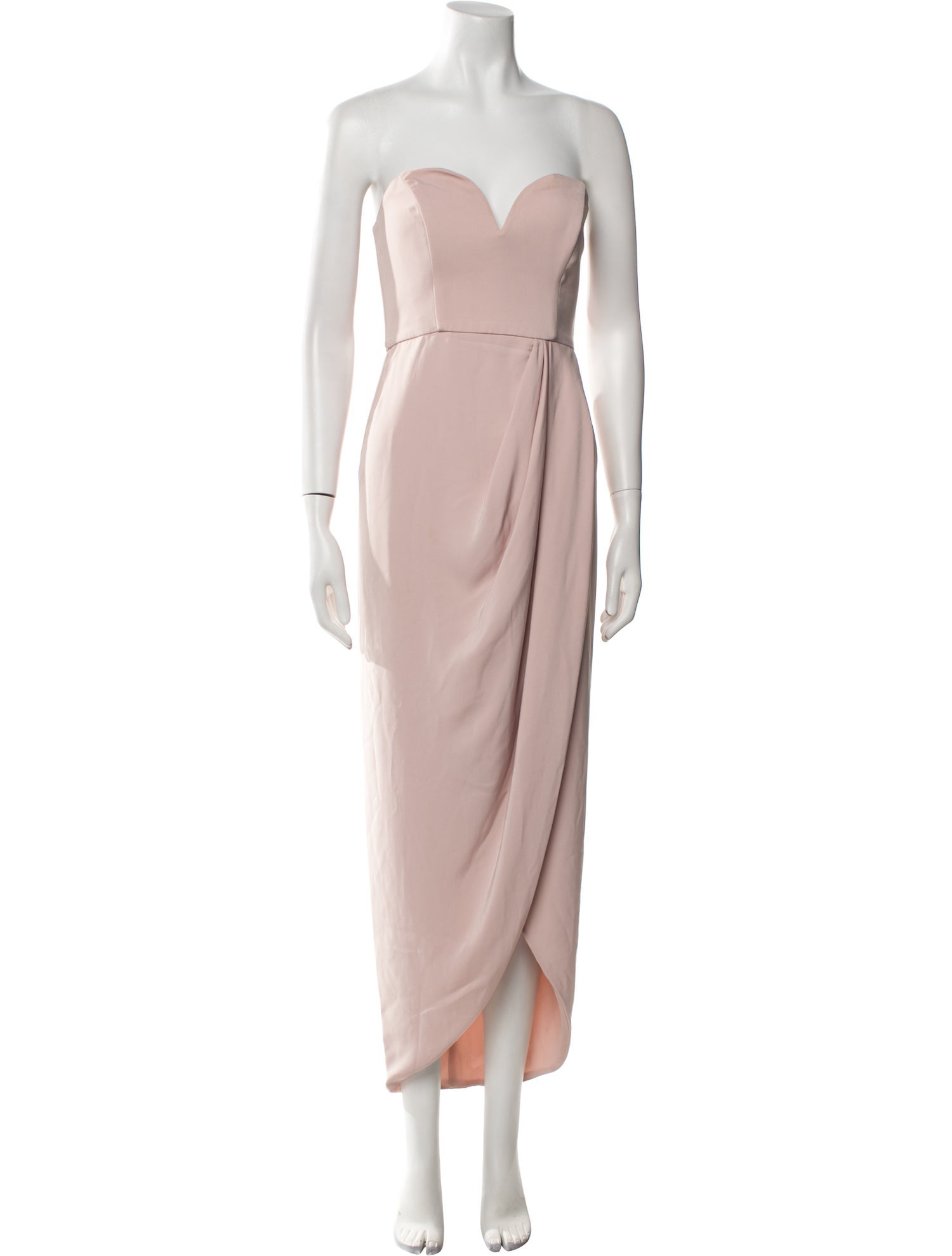 Shona Joy Strapless Long Dress