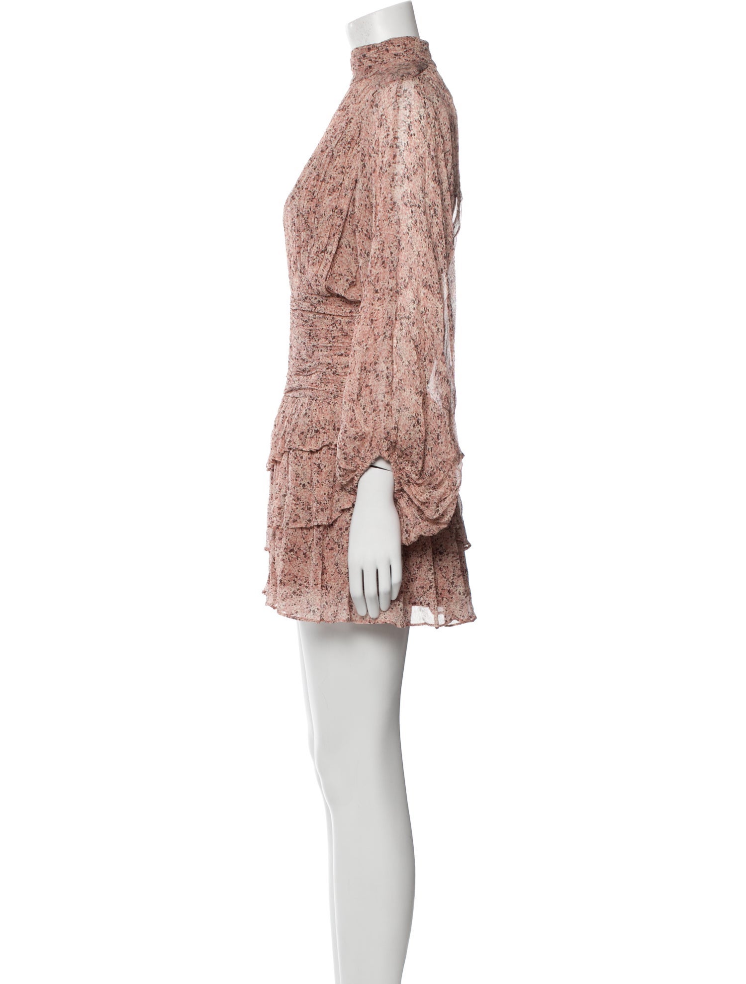 Shona Joy Floral Print Mini Dress