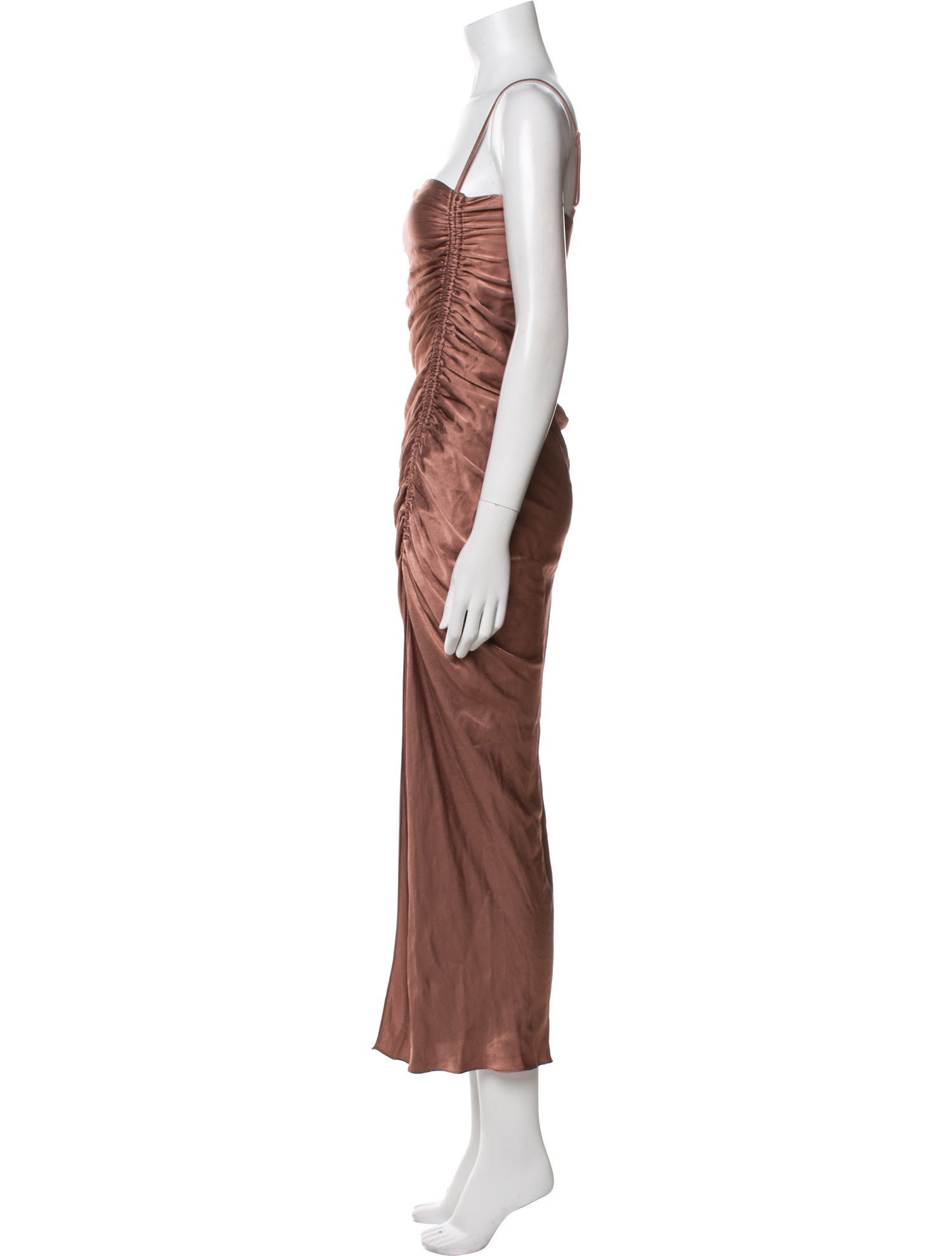 Shona Joy Square Neckline Long Dress w/ Tags